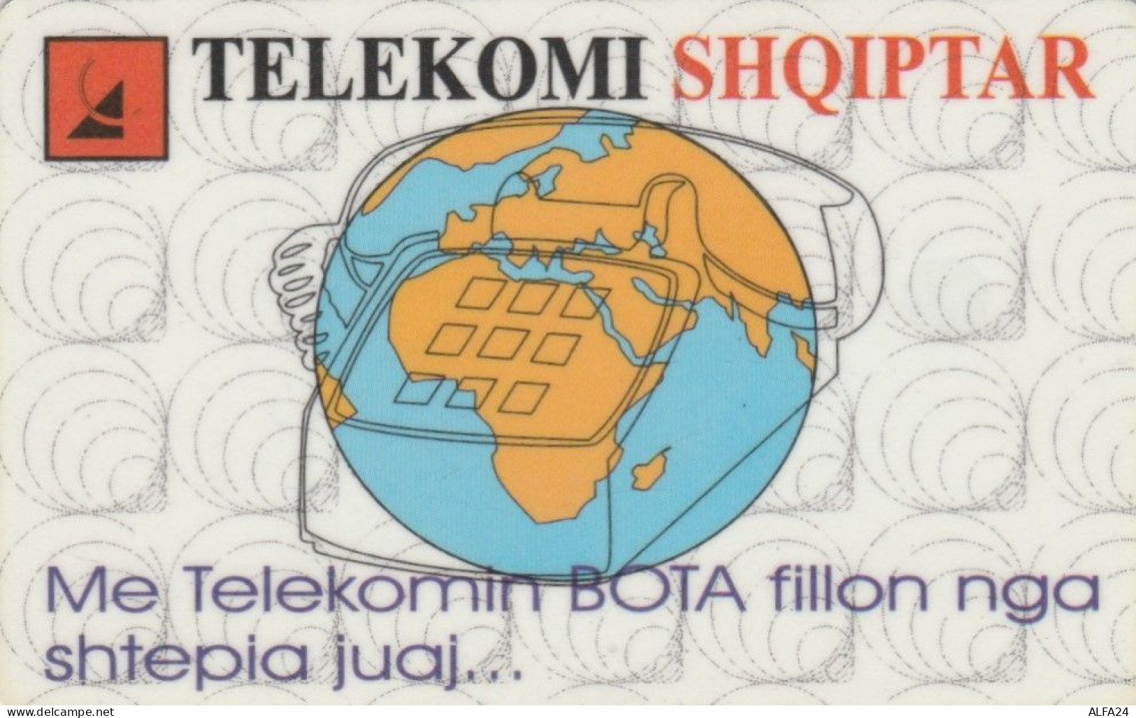 PHONE CARD ALBANIA (E84.20.4 - Albanie