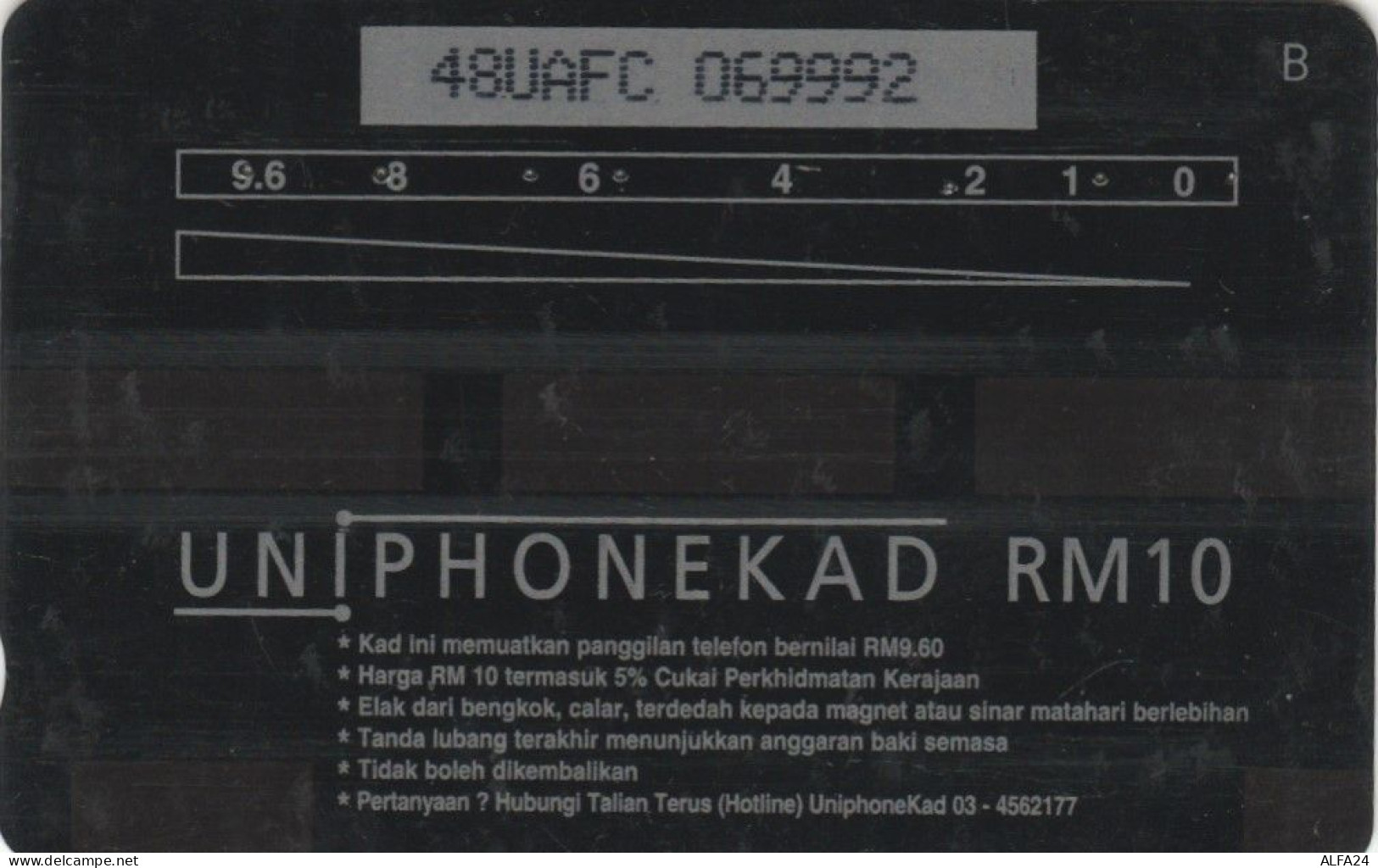 PHONE CARD MALESIA (E84.19.8 - Malasia