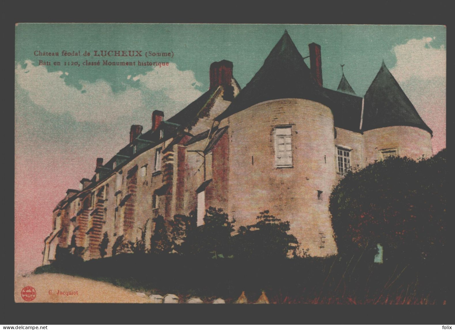 Lucheux - Château Féodal De Lucheux - Lucheux