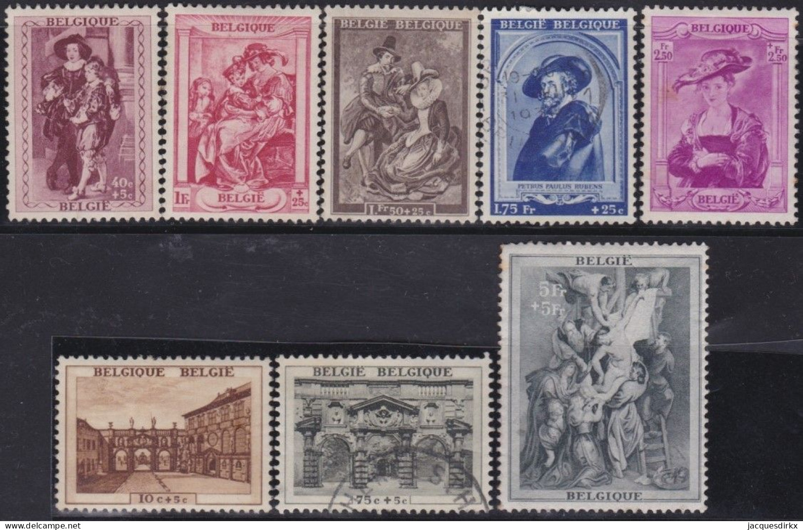 Belgie  .   OBP    .    504/511      .     O   En *   .   Gestempeld En Ongebruikt - Used Stamps