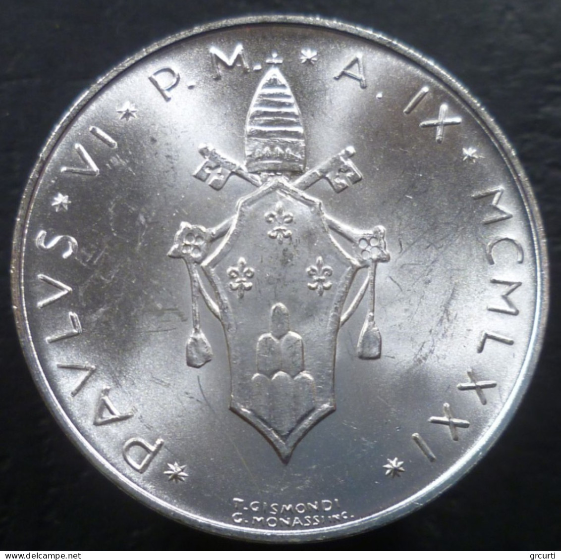 Vaticano - 500 Lire 1971 - Anno IX - Gig. 284 - KM# 123 - Vatican