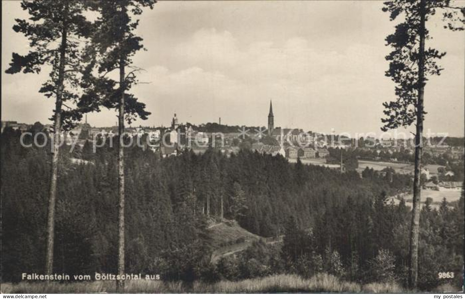 42241049 Falkenstein Vogtland Panorama Falkenstein - Falkenstein (Vogtland)