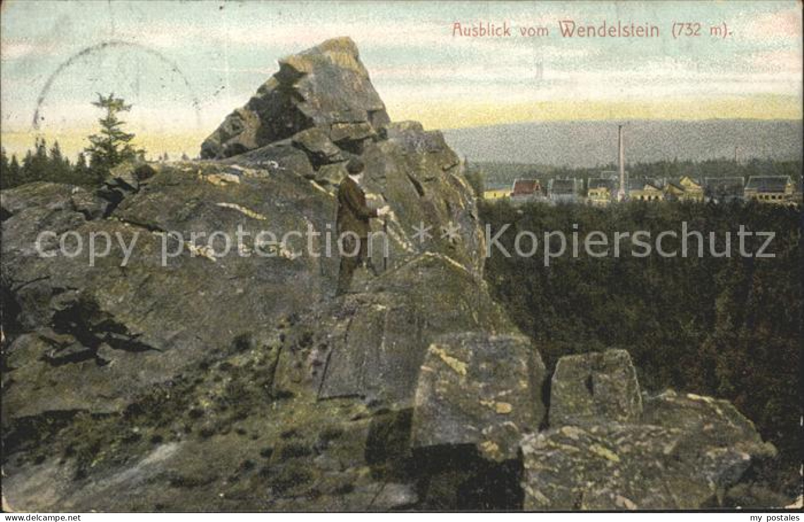 42241014 Falkenstein Vogtland Blick Vom Wendelstein Falkenstein - Falkenstein (Vogtland)