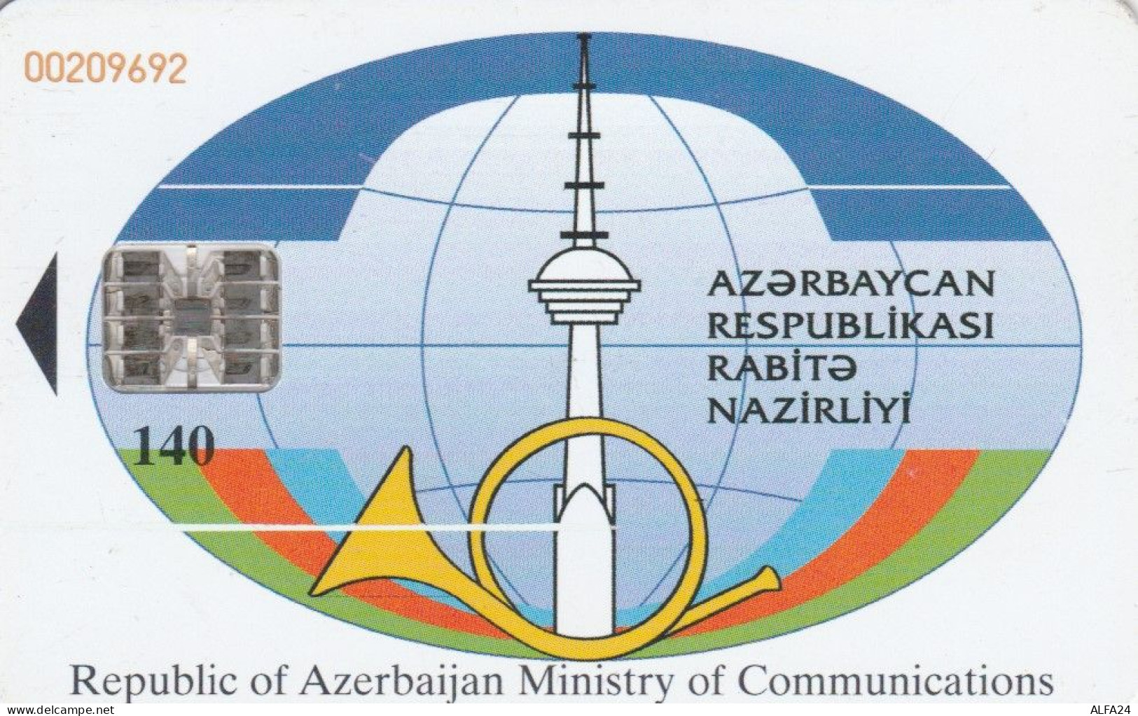 PHONE CARD AZERBAIJAN (E85.10.3 - Azerbaiyan