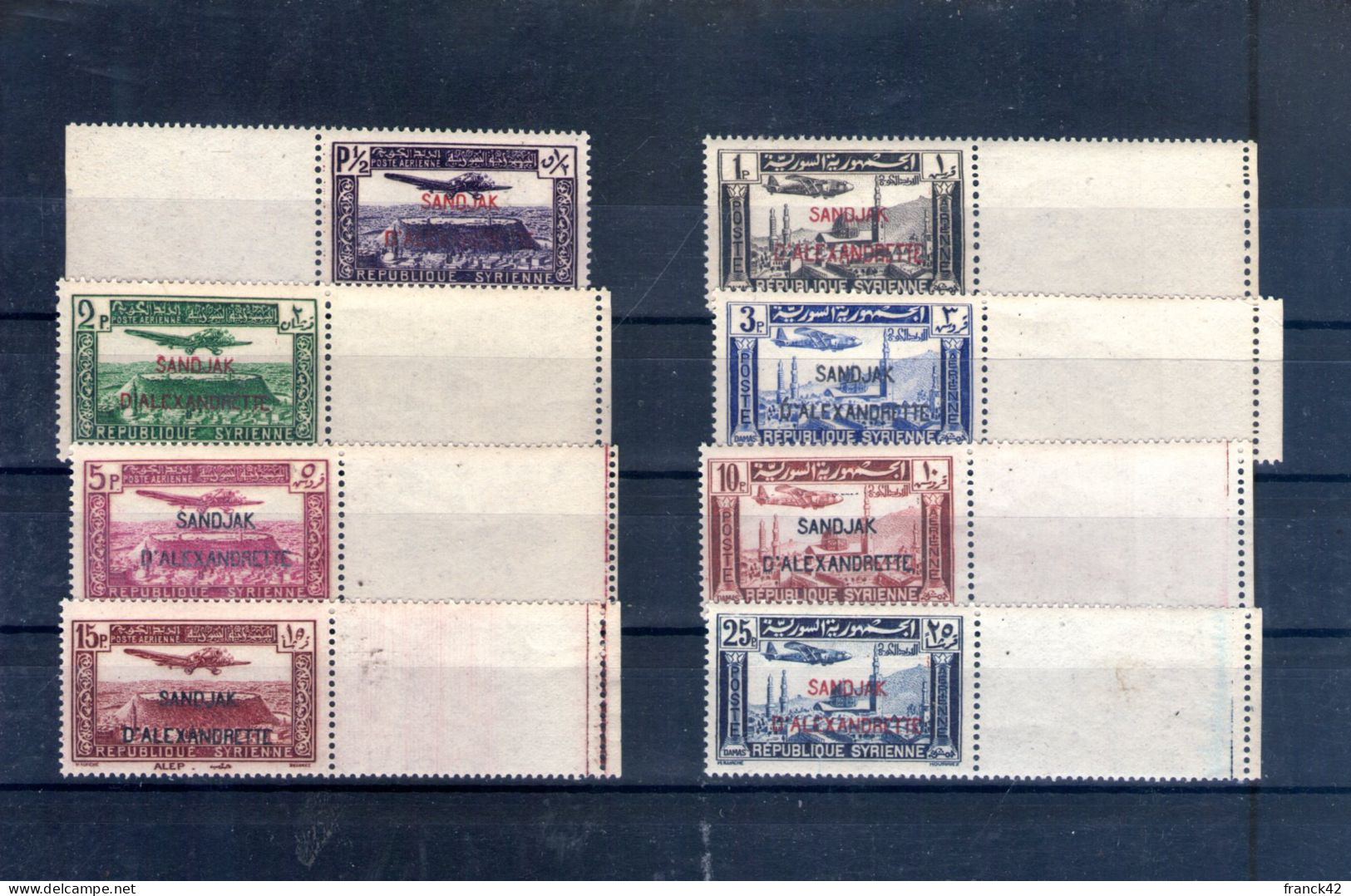 Alexandrette. Poste Aérienne 1938 - Unused Stamps