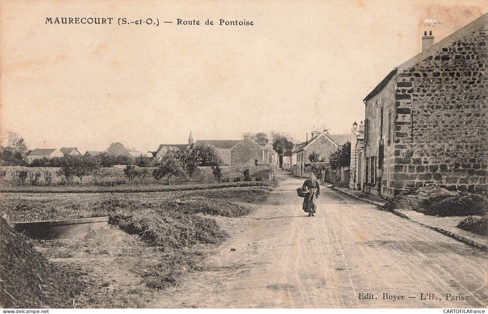 MAURECOURT Route De Pontoise - Maurecourt