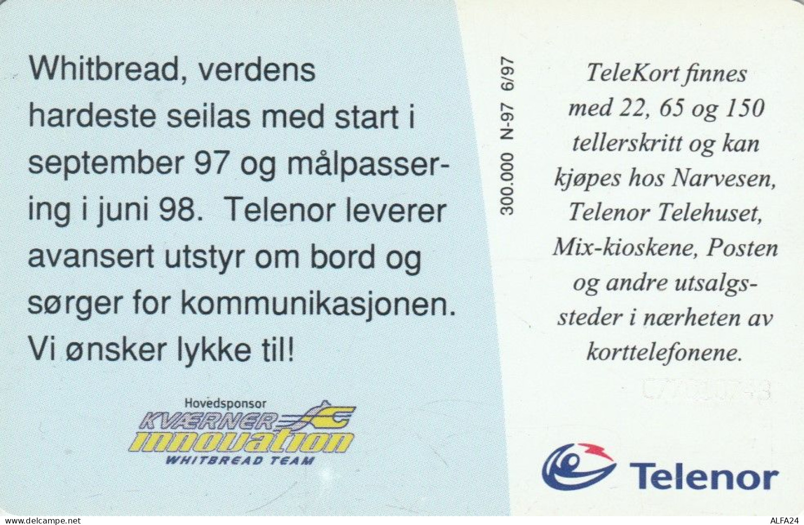 PHONE CARD NORVEGIA (E86.25.5 - Norvège