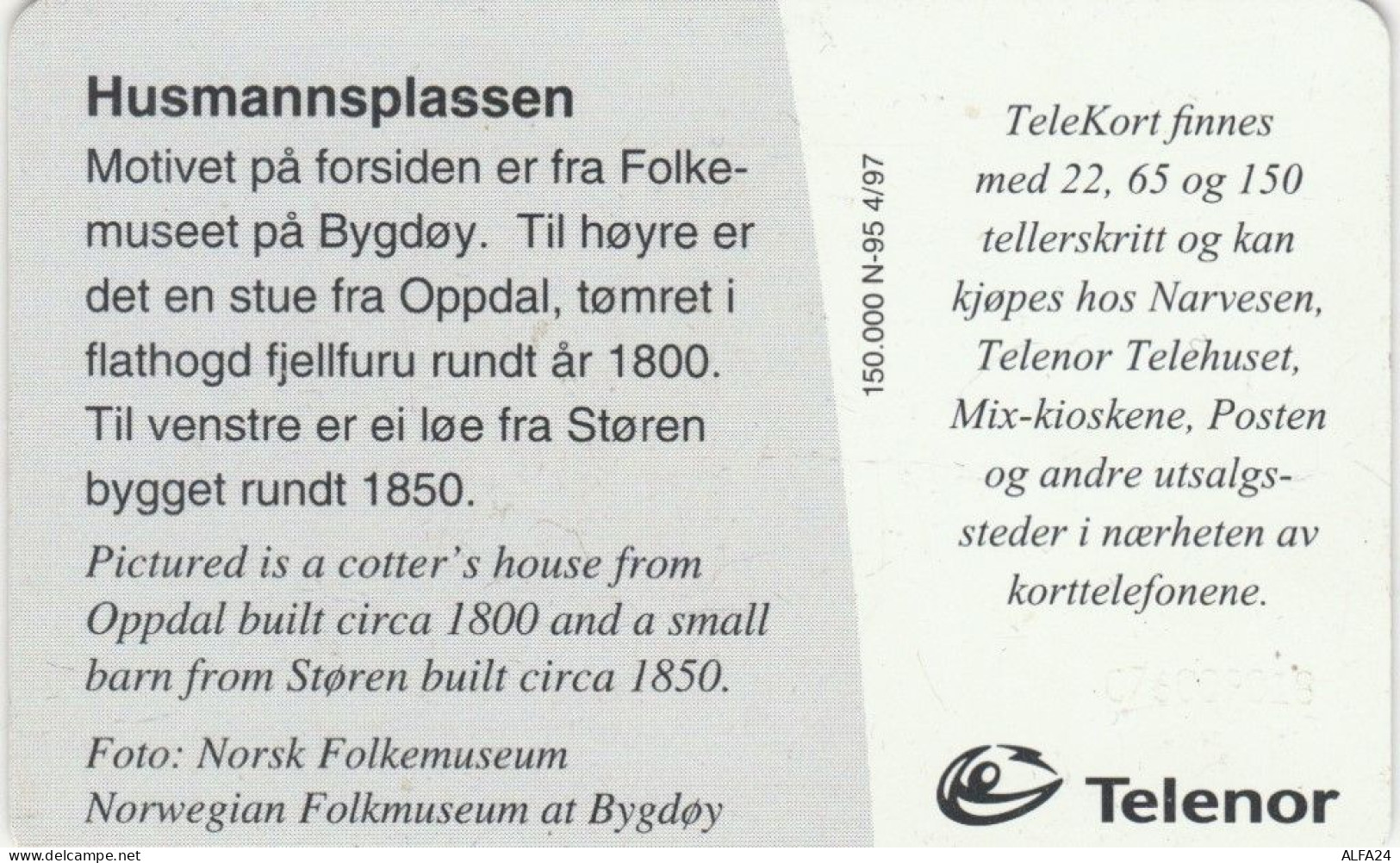 PHONE CARD NORVEGIA (E86.22.4 - Norwegen