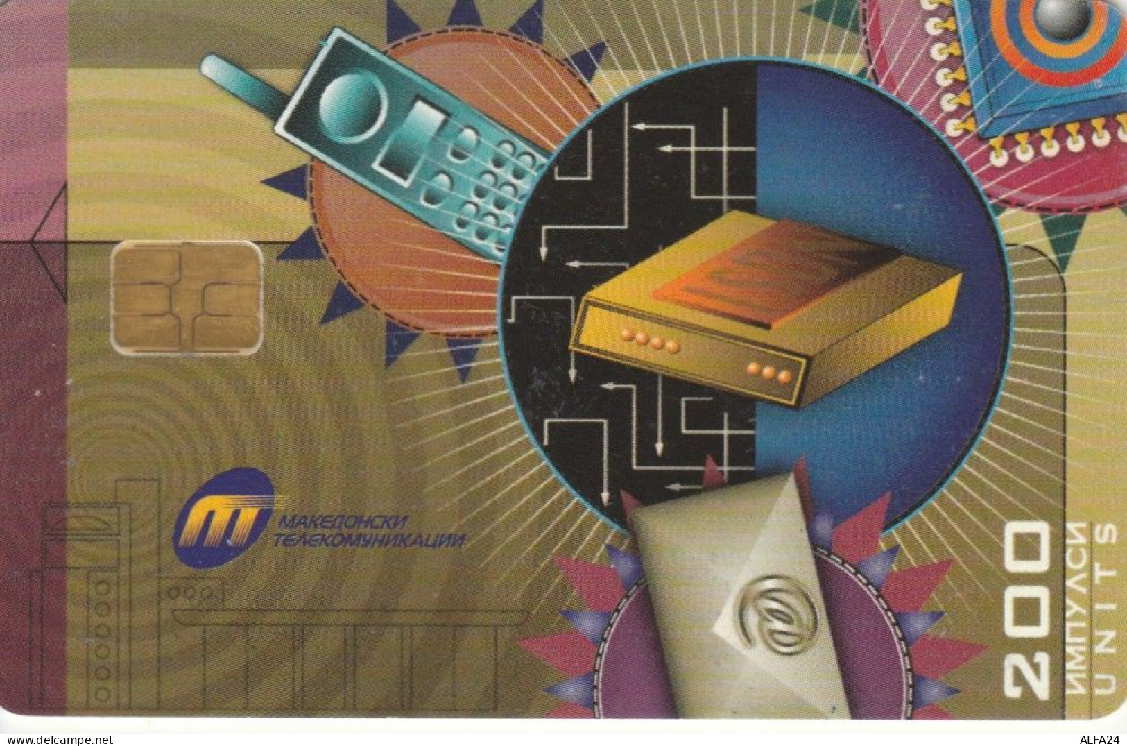 PHONE CARD MACEDONIA (E86.15.7 - Nordmazedonien