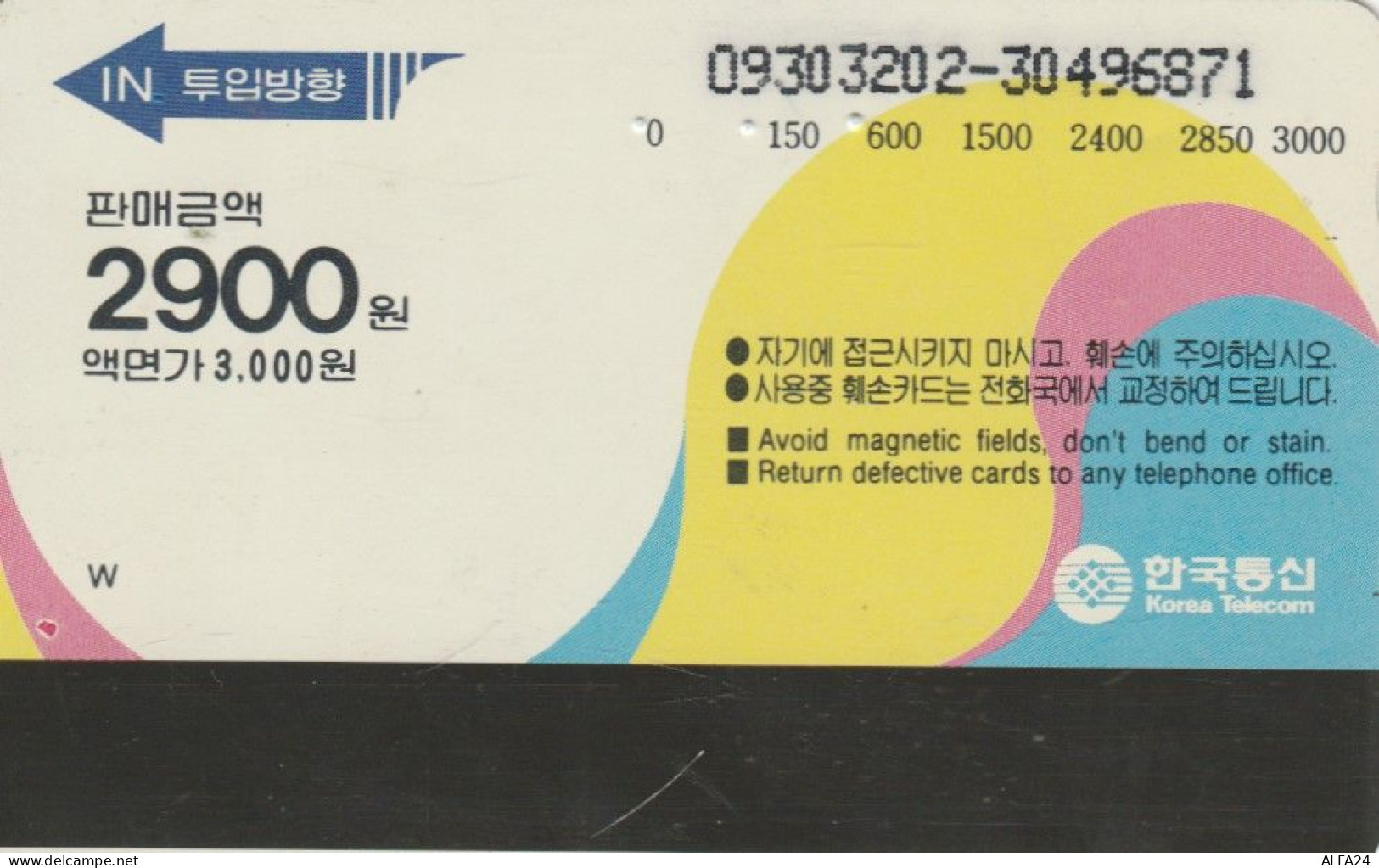 PHONE CARD COREA SUD (E86.7.1 - Korea (Süd)