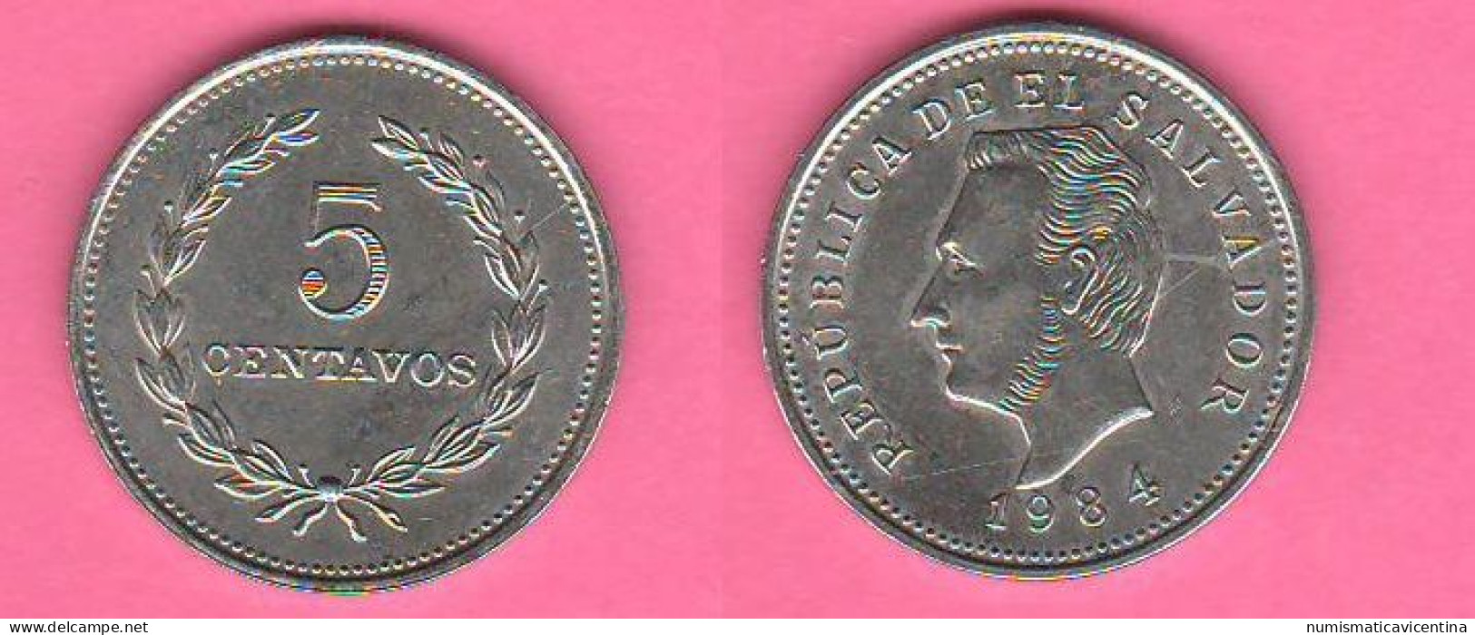 El Salvador 5 Centavos 1984 South America - Salvador