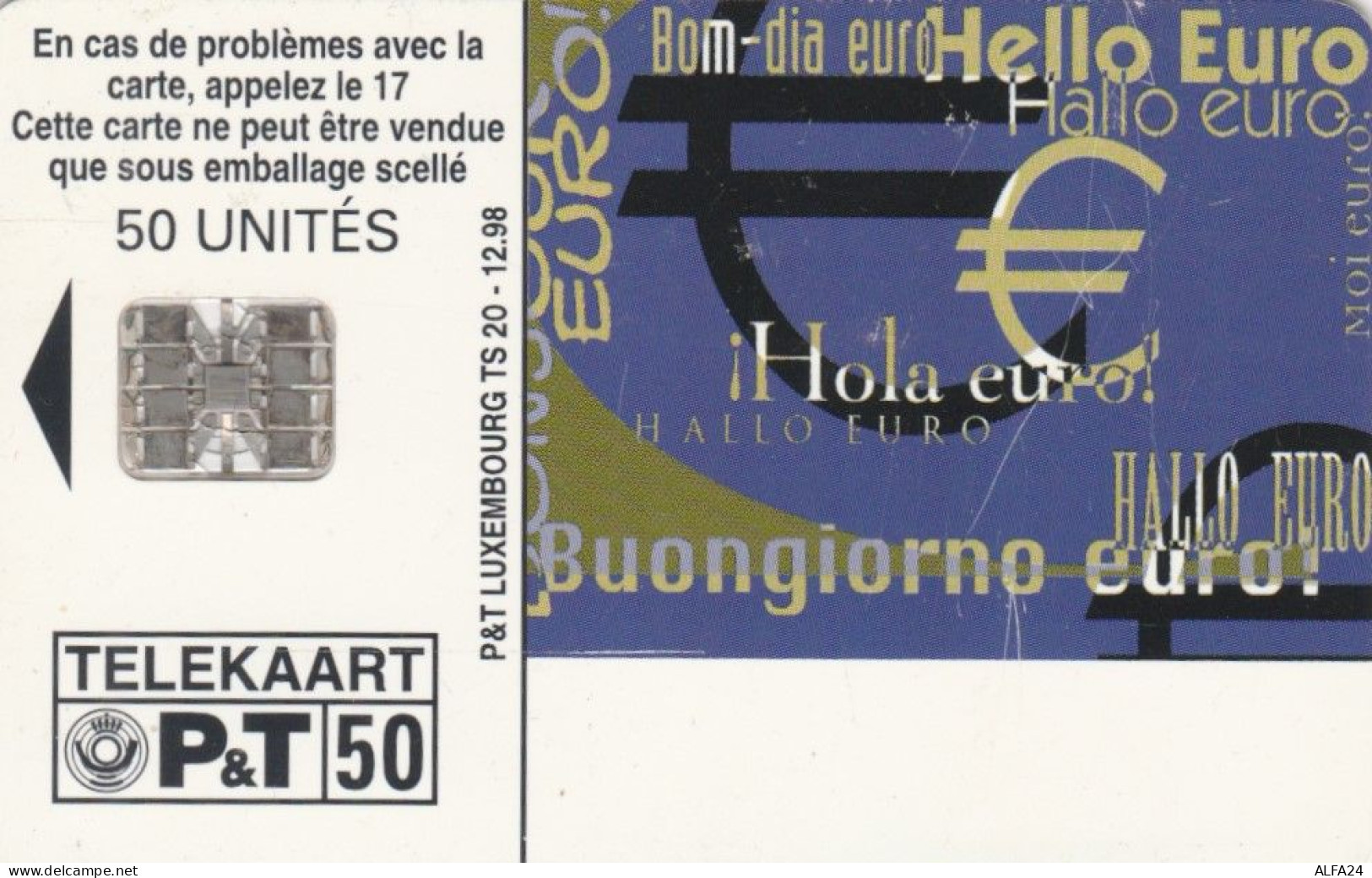 PHONE CARD LUSSEMBURGO (E87.11.6 - Luxemburgo