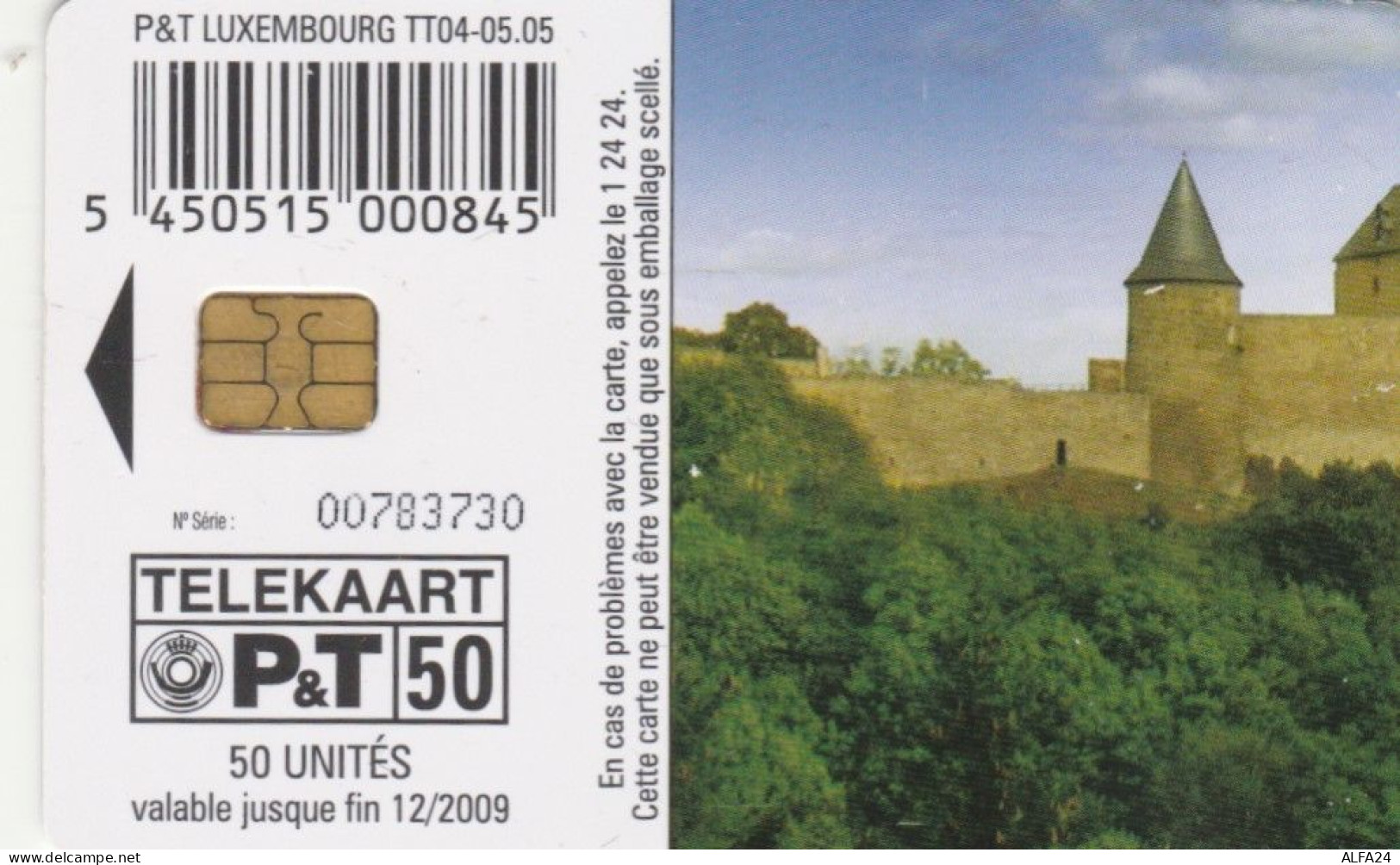 PHONE CARD LUSSEMBURGO (E87.10.8 - Luxemburgo