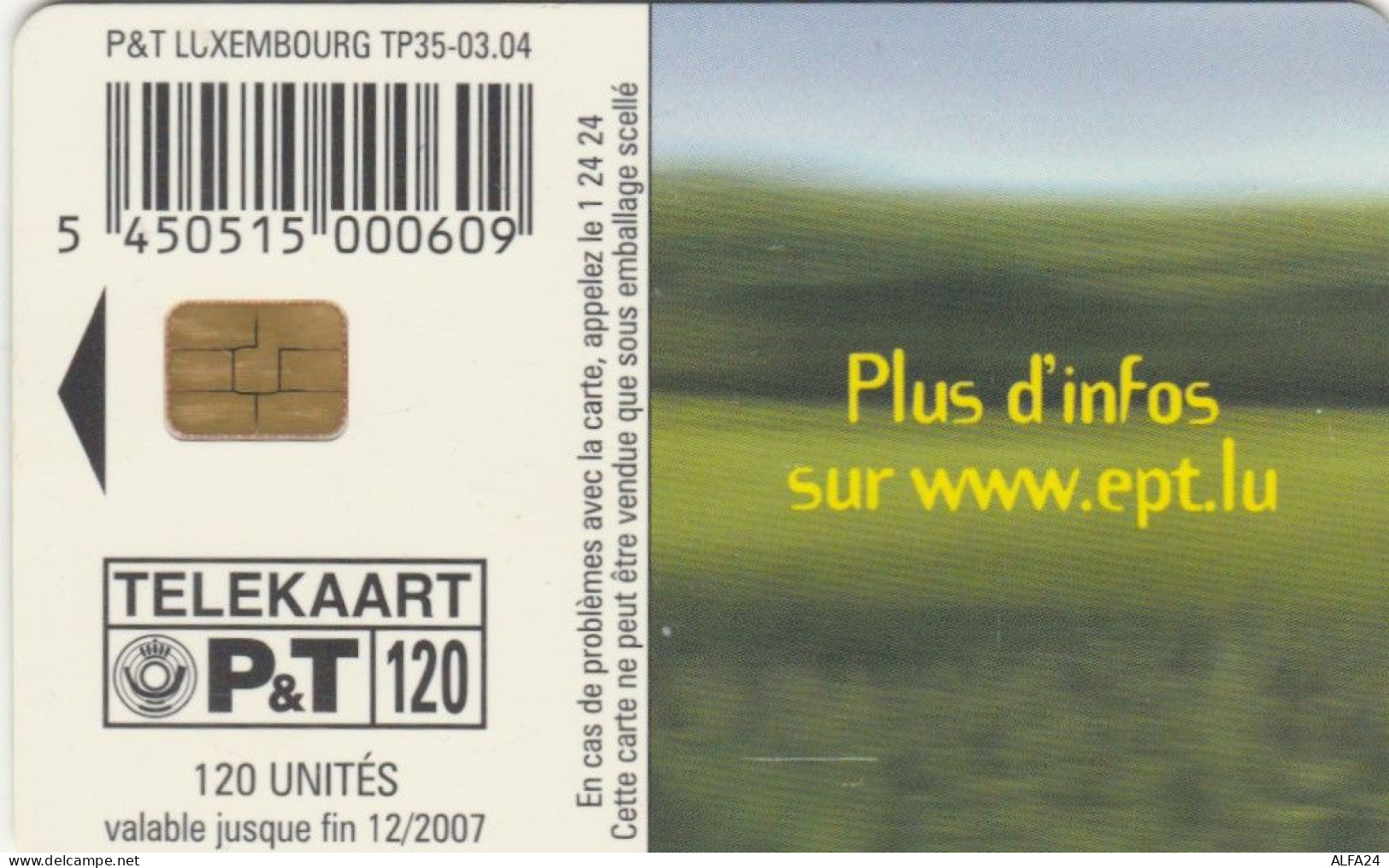 PHONE CARD LUSSEMBURGO (E87.10.6 - Luxembourg