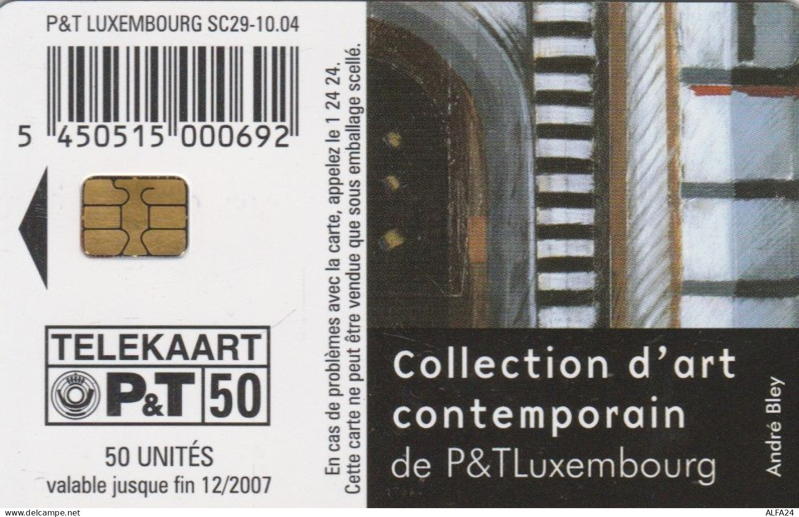 PHONE CARD LUSSEMBURGO (E87.10.1 - Lussemburgo