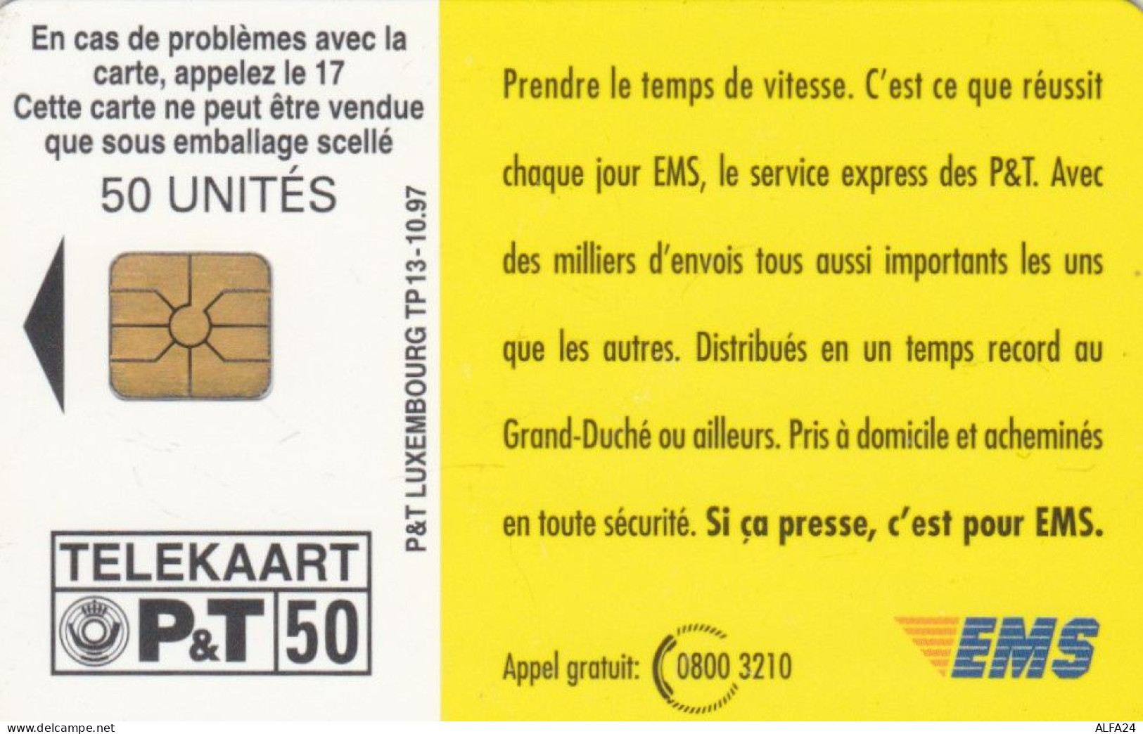 PHONE CARD LUSSEMBURGO (E87.9.4 - Lussemburgo