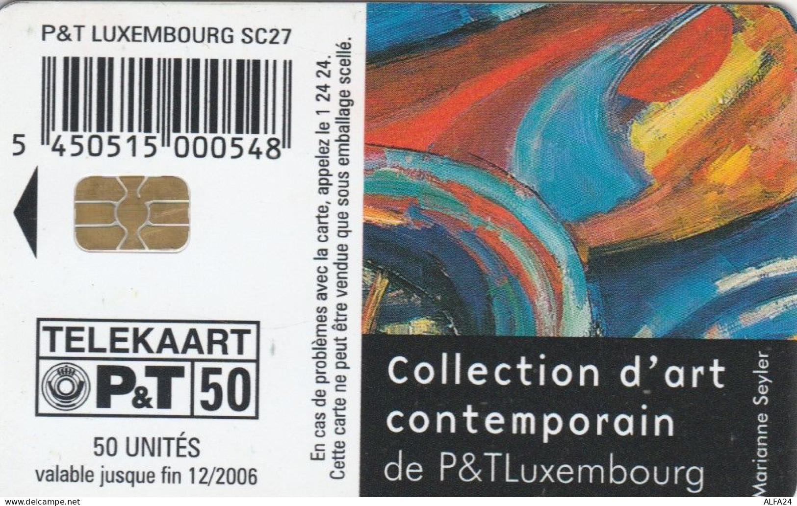 PHONE CARD LUSSEMBURGO (E87.8.5 - Lussemburgo