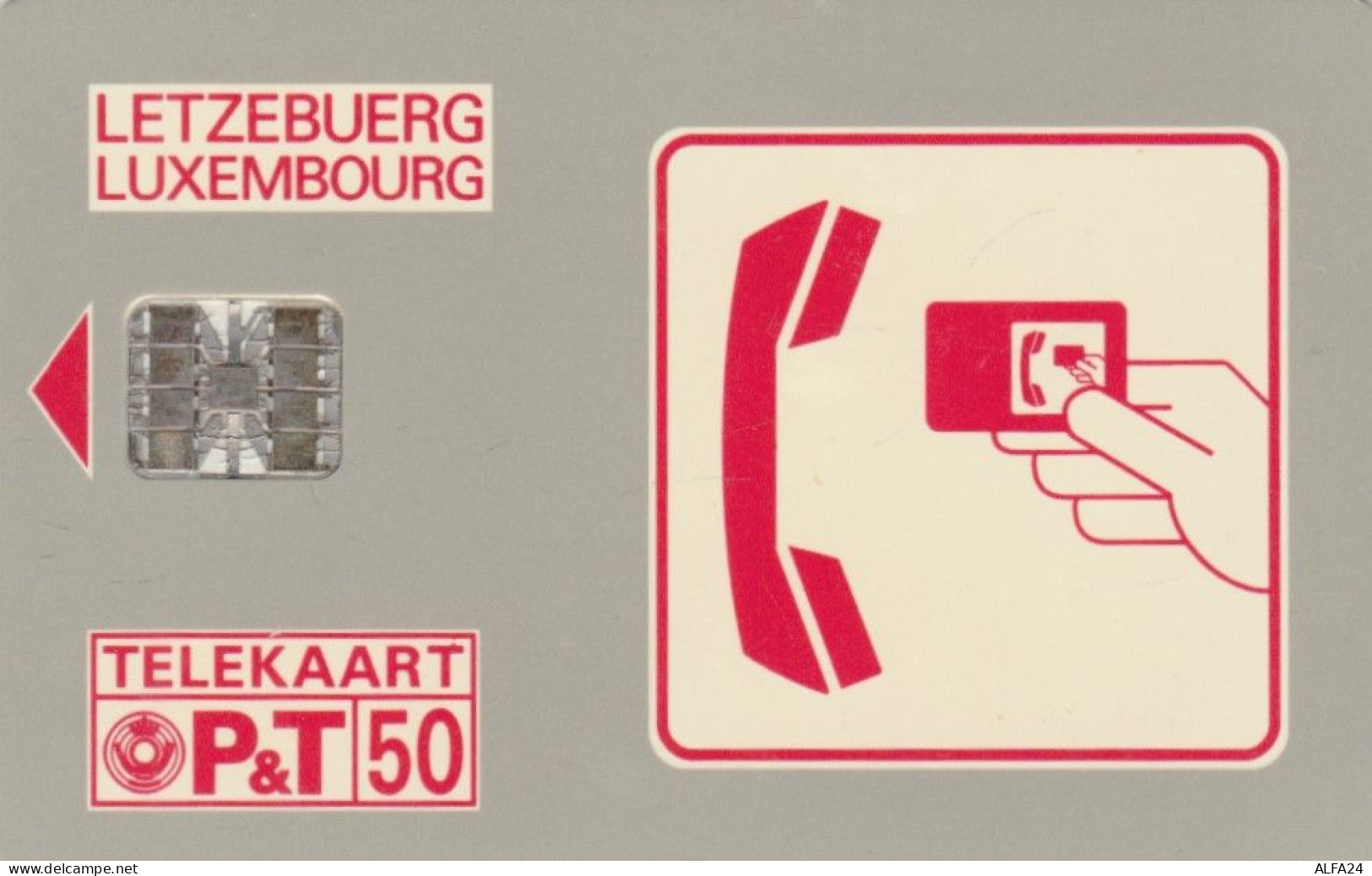 PHONE CARD LUSSEMBURGO (E87.8.4 - Lussemburgo