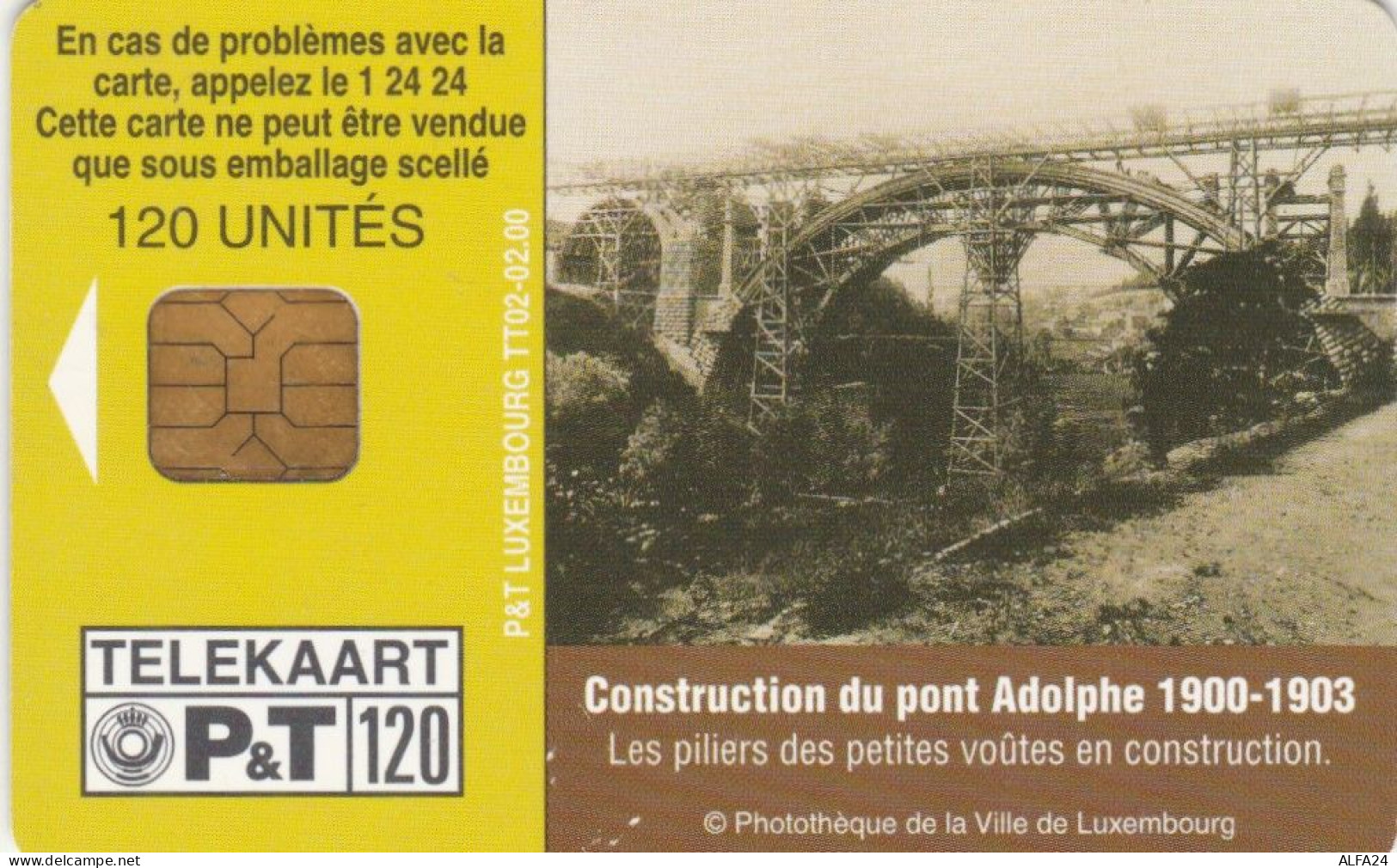 PHONE CARD LUSSEMBURGO (E87.7.2 - Luxemburgo