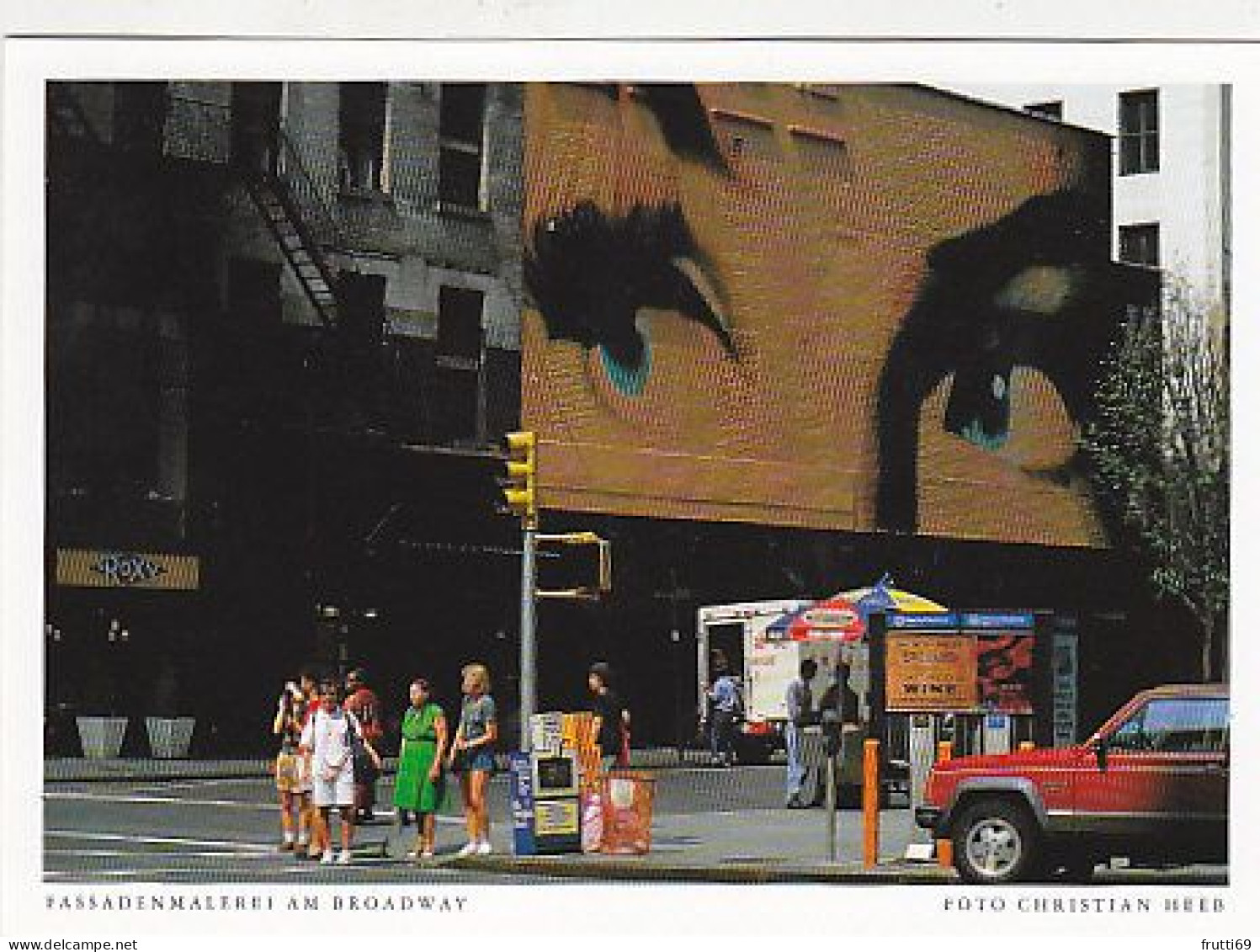 AK 190359 USA - New York City - Fassadenmalerei Am Broadway - Broadway