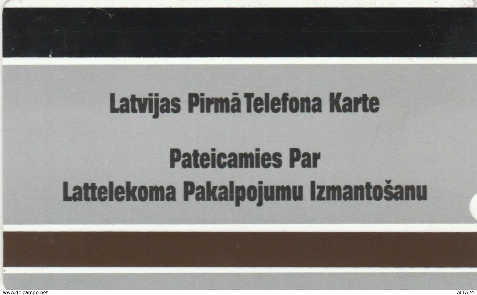 PHONE CARD LETTONIA (E88.11.8 - Lettonie