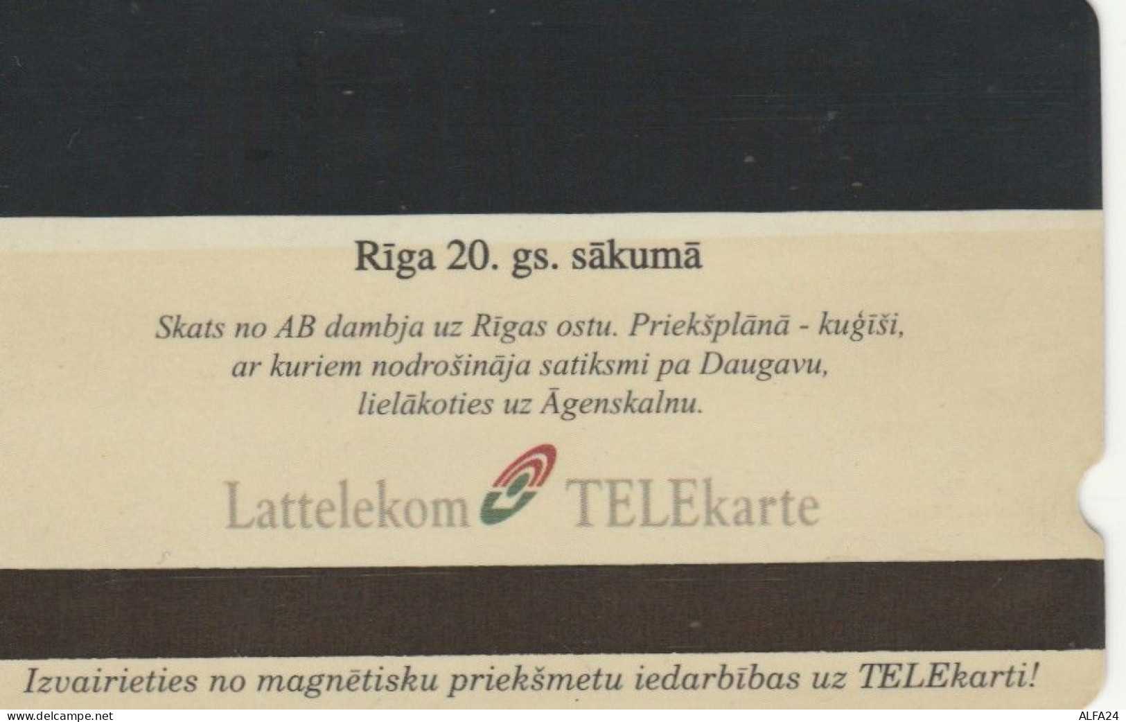 PHONE CARD LETTONIA (E88.12.1 - Lettonie