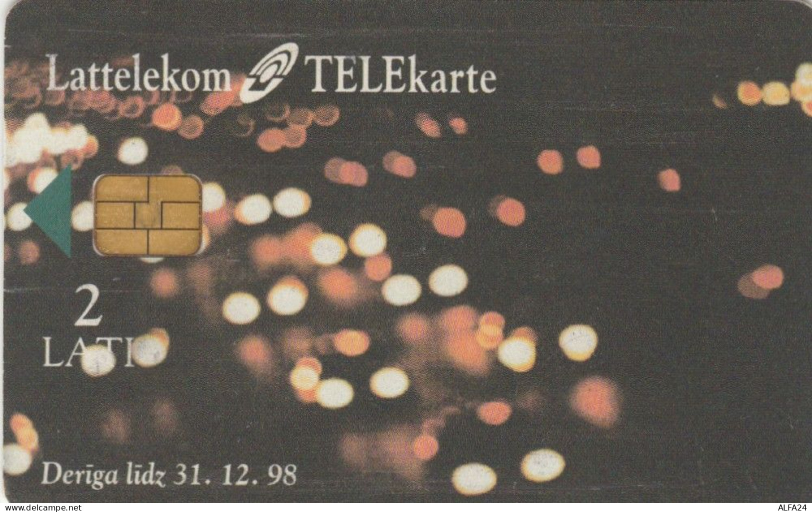 PHONE CARD LETTONIA (E88.9.8 - Letland