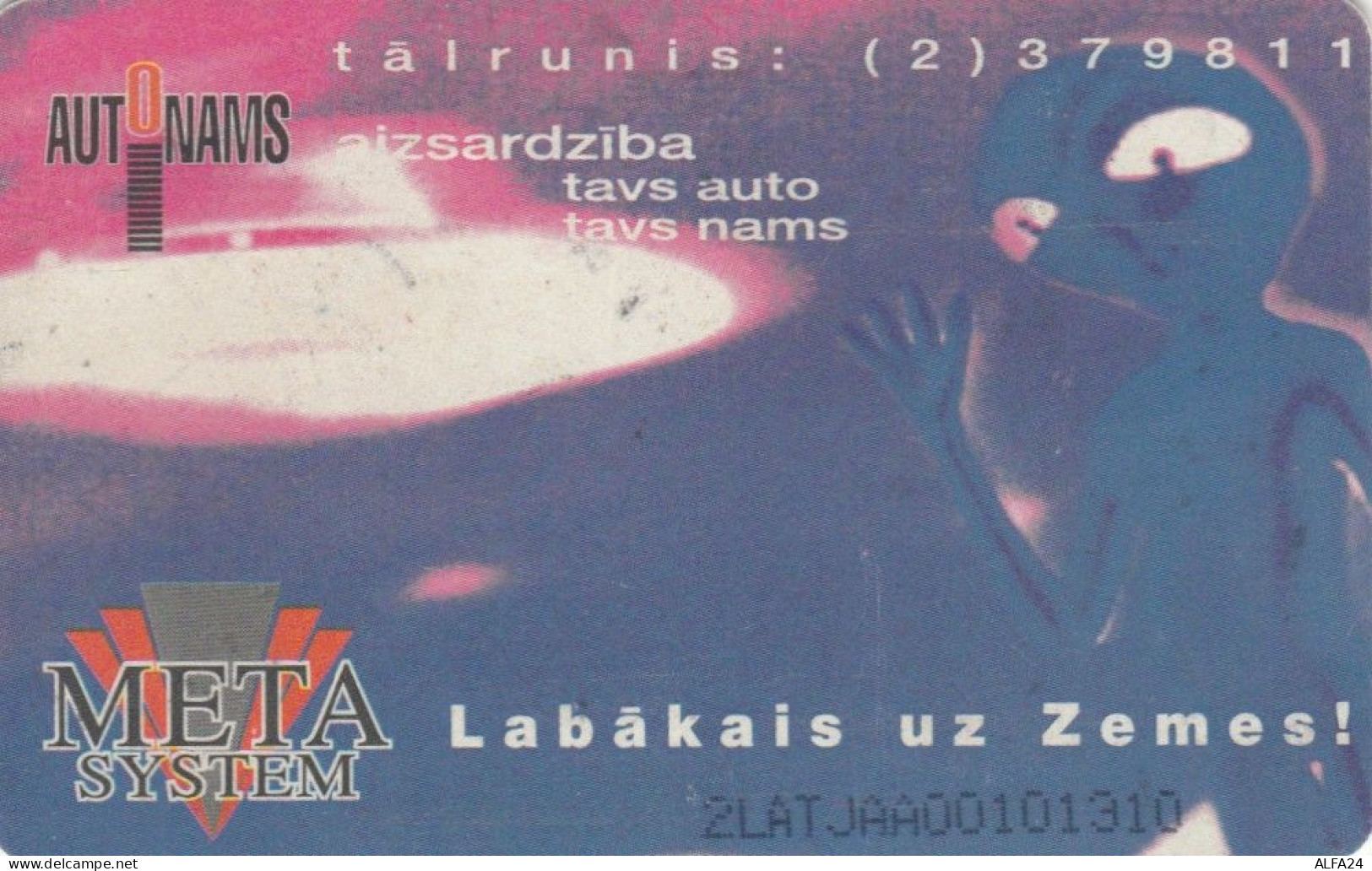 PHONE CARD LETTONIA (E88.9.8 - Latvia