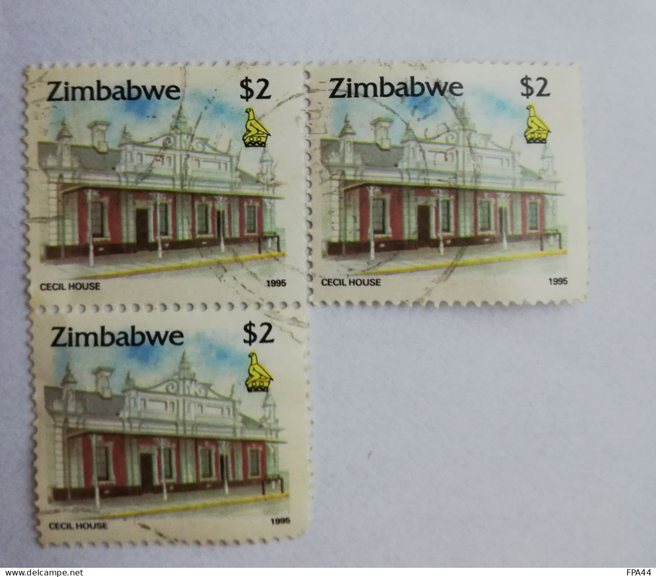 ZIMBABWE CECIL HOUSE 1995    2 $ - Zimbabwe (1980-...)