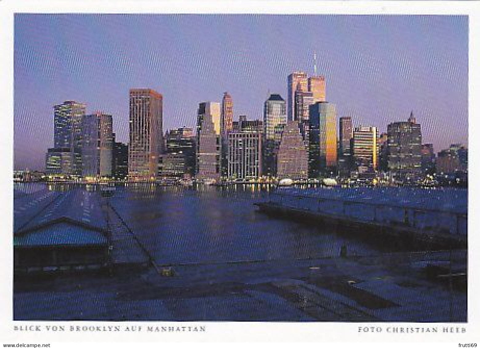 AK 190363 USA - New York City - Blick Von Brooklyn Auf Manhattan - Manhattan
