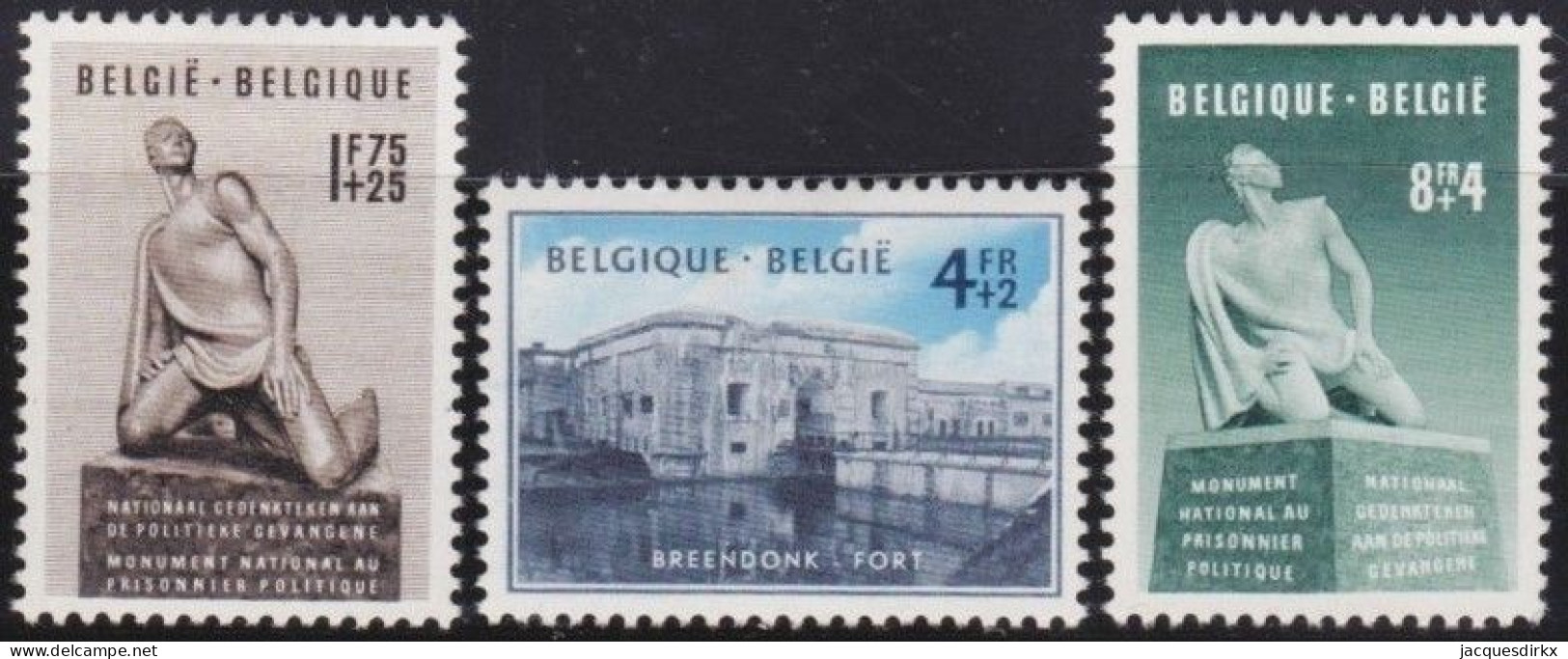 Belgie  .   OBP    .    860/862   .    *    .   Ongebruikt Met Gom    .   /   .    Neuf Avec Gomme - Neufs