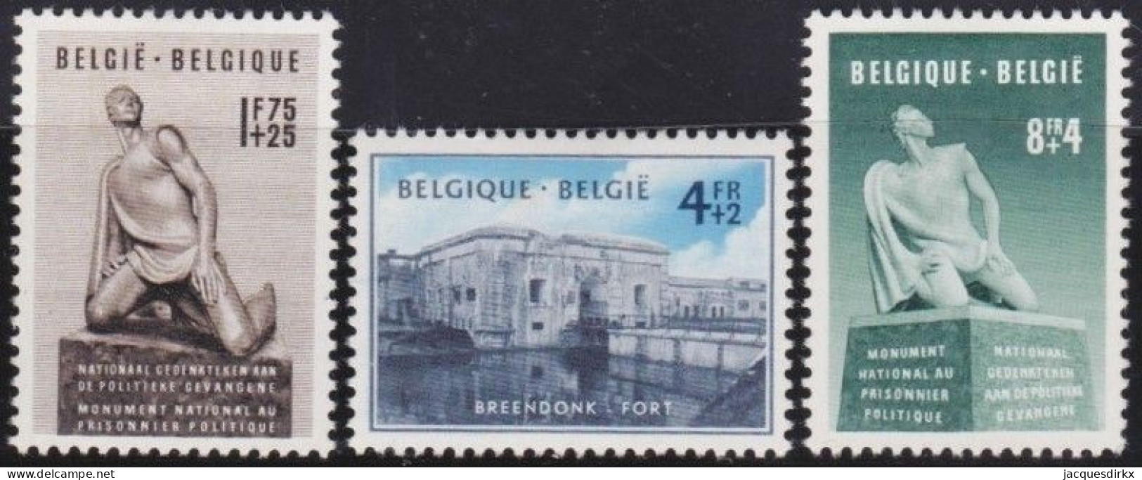 Belgie  .   OBP    .    860/862   .    *    .   Ongebruikt Met Gom    .   /   .    Neuf Avec Gomme - Unused Stamps