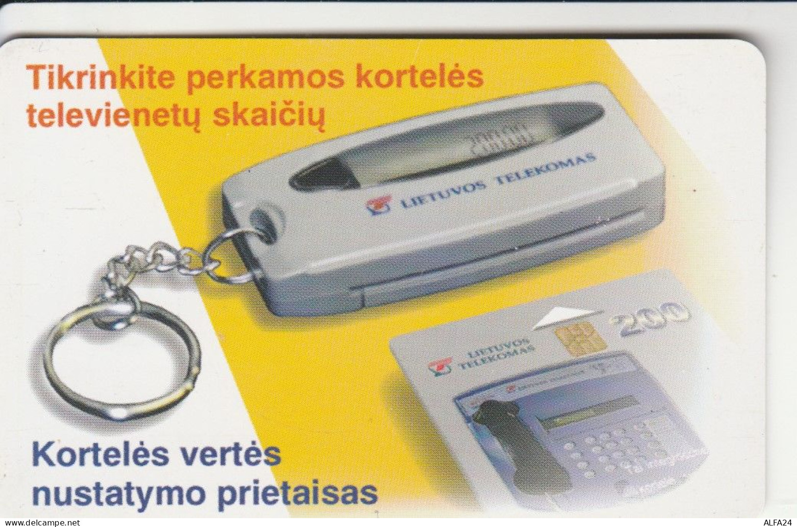 PHONE CARD LITUANIA (E89.20.1 - Lithuania