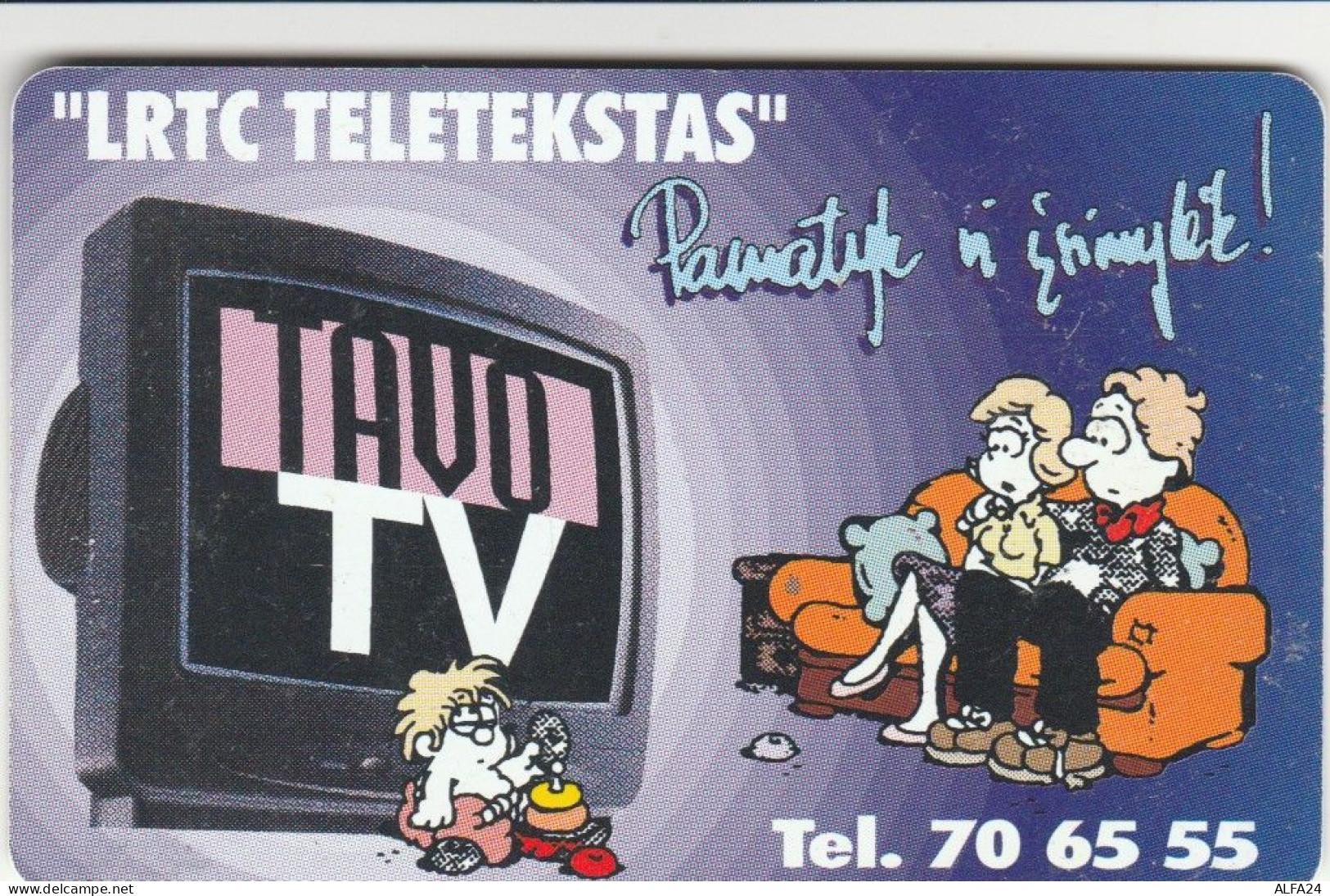 PHONE CARD LITUANIA (E89.20.2 - Litauen