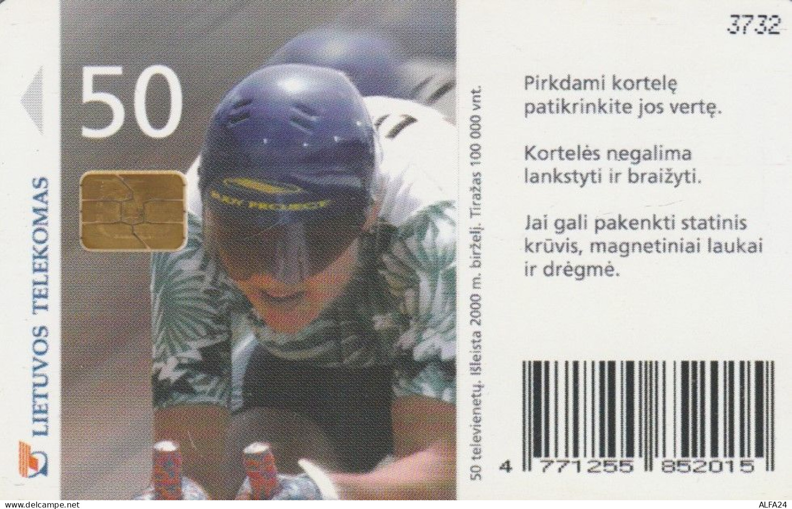 PHONE CARD LITUANIA (E89.18.3 - Litouwen