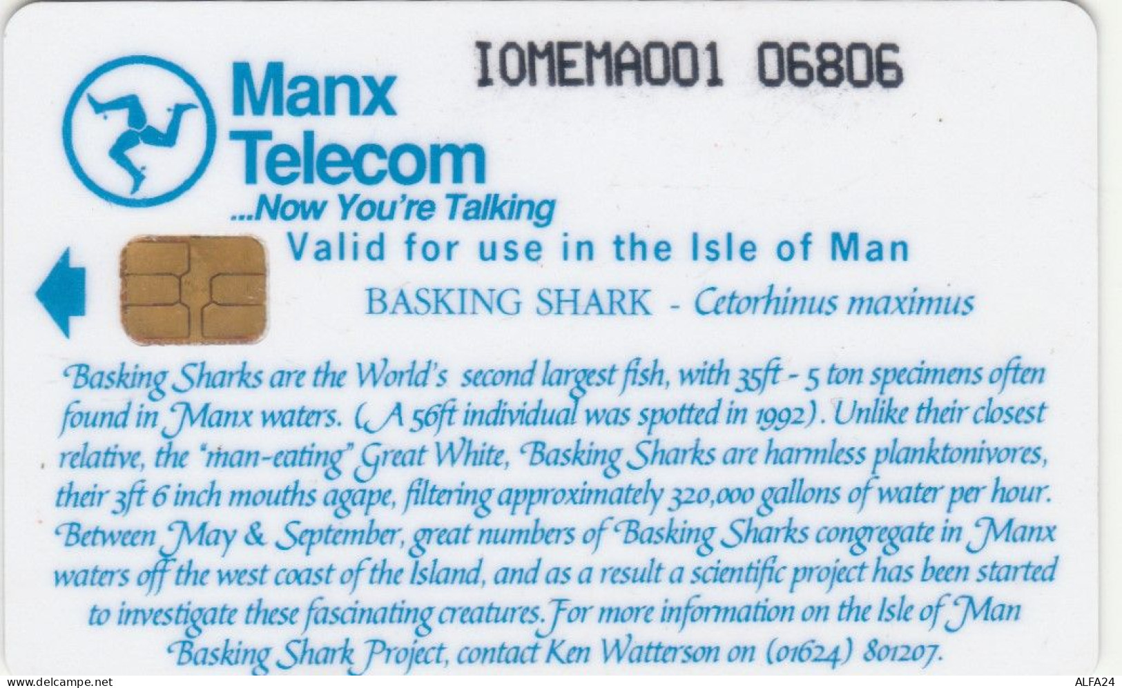 PHONE CARD ISOLA MAN (E89.14.6 - [ 6] Isle Of Man