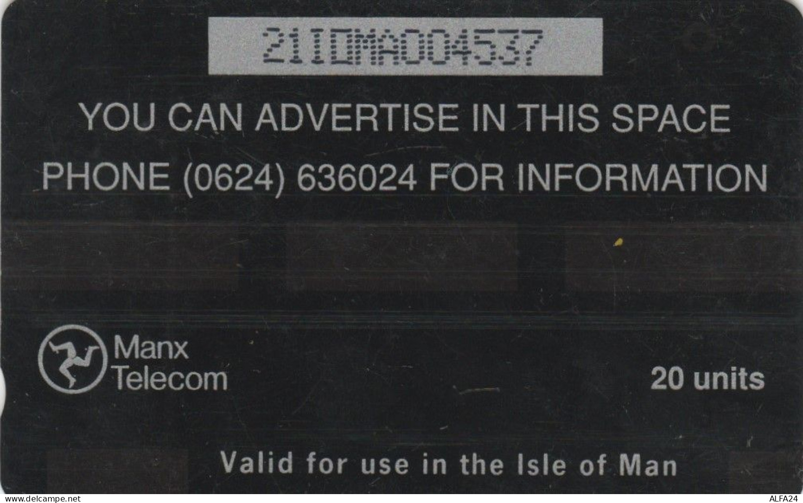 PHONE CARD ISOLA MAN (E89.13.6 - Île De Man