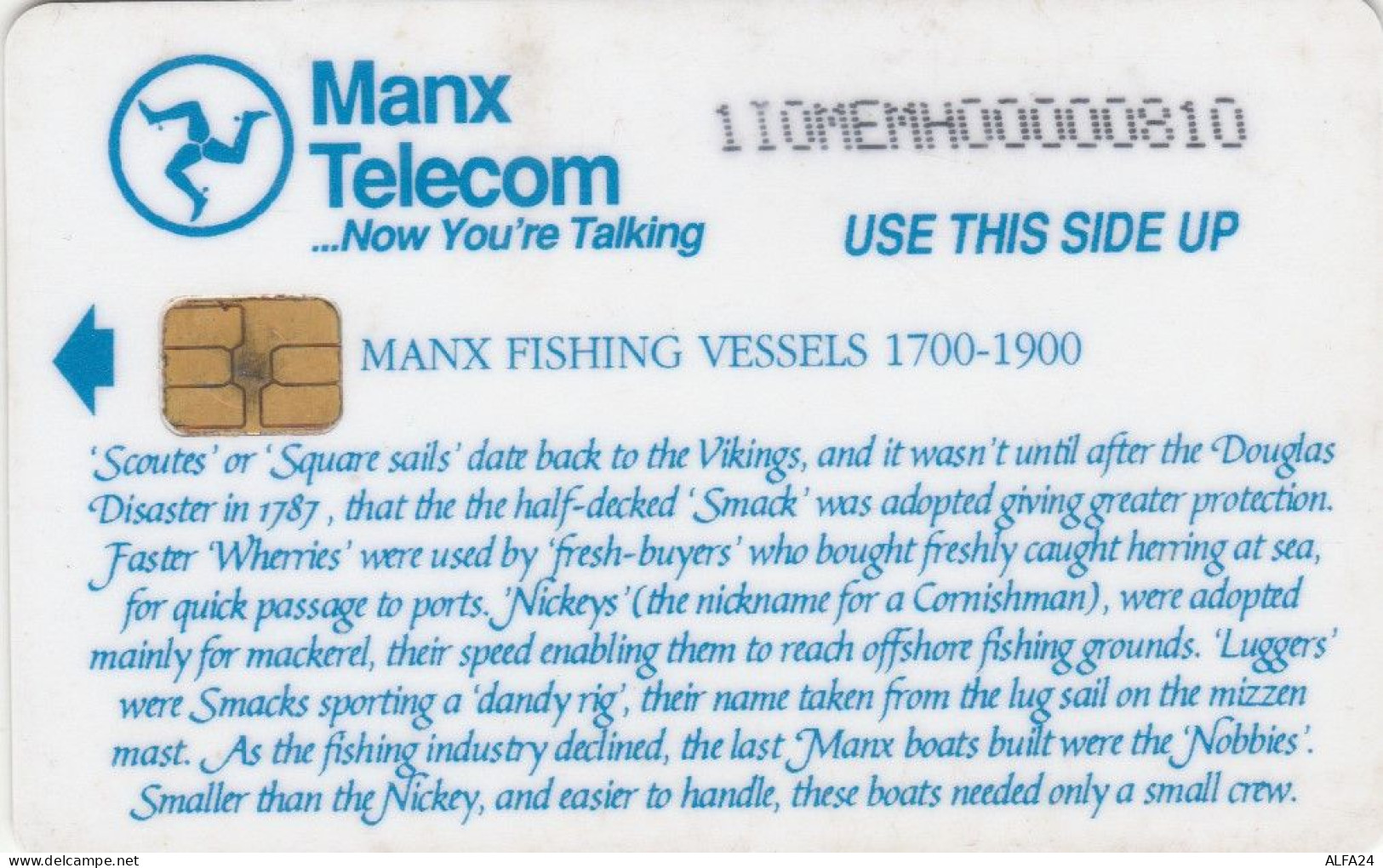 PHONE CARD ISOLA MAN (E89.12.8 - Île De Man