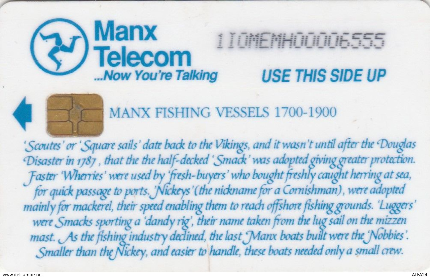 PHONE CARD ISOLA MAN (E89.12.4 - Île De Man