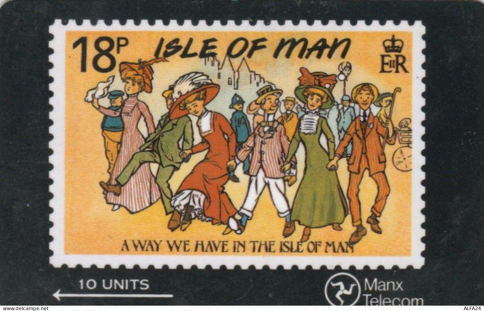 PHONE CARD ISOLA MAN (E89.11.2 - Eiland Man