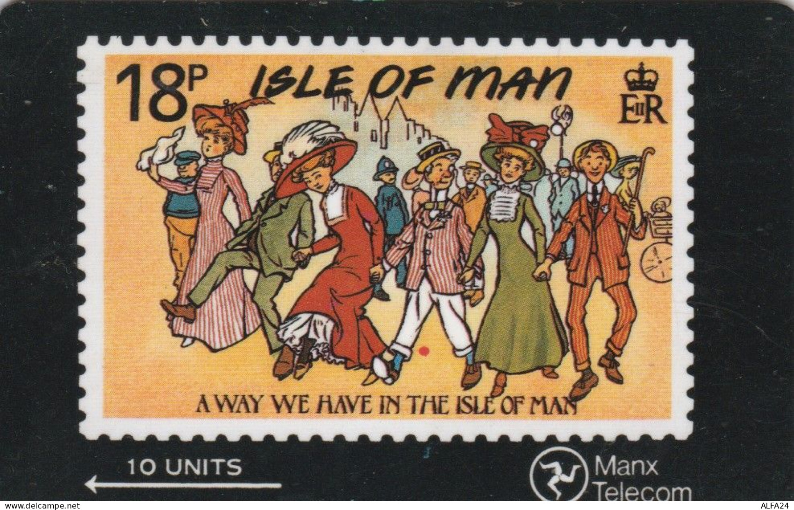 PHONE CARD ISOLA MAN (E89.11.1 - Île De Man
