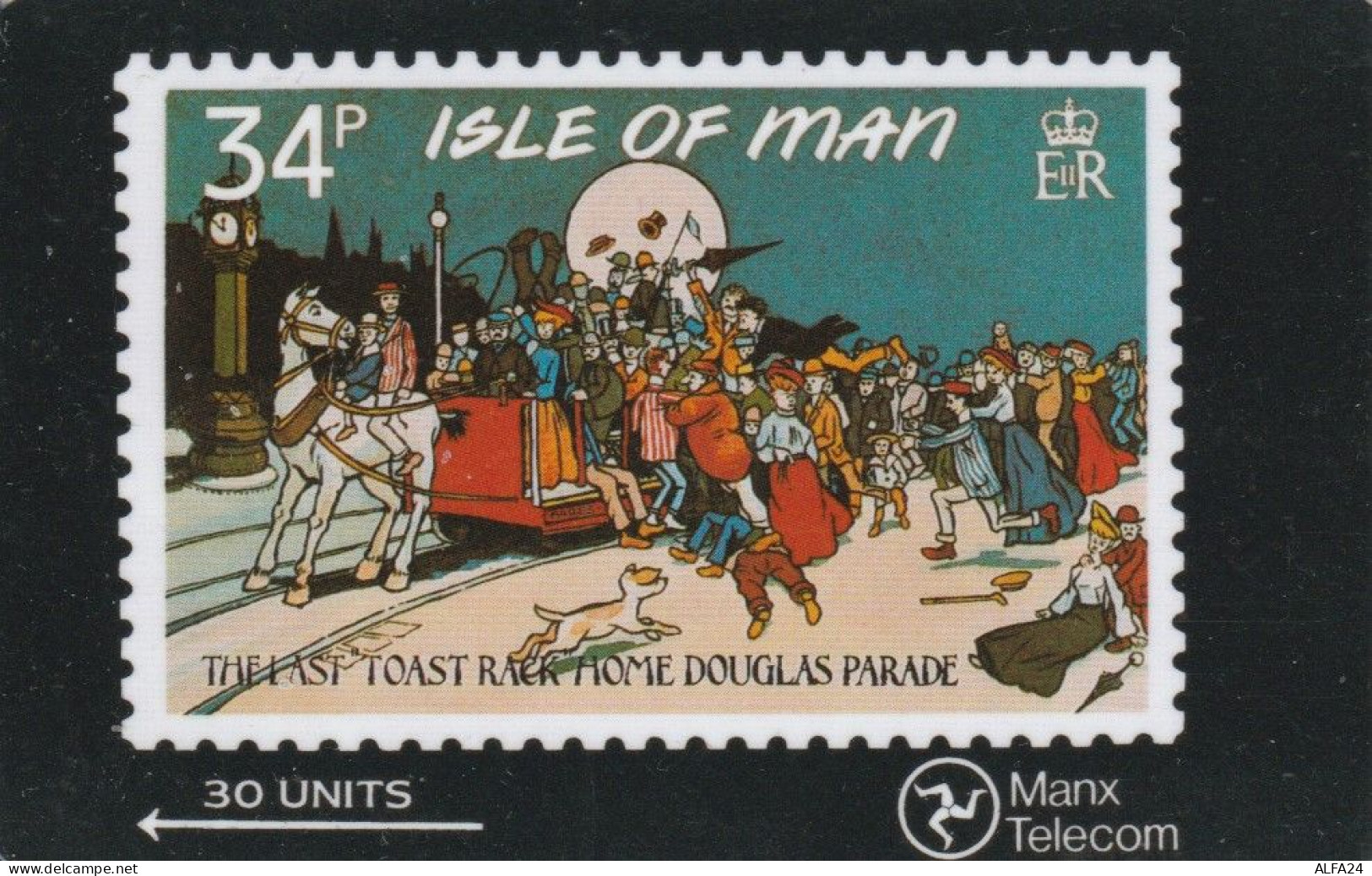 PHONE CARD ISOLA MAN (E89.10.7 - Eiland Man