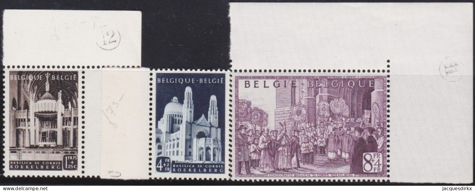 Belgie  .   OBP    .    876/878   .    **    .   Postfris    .   /   .    Neuf Avec Gomme Et SANS Charnière - Nuevos