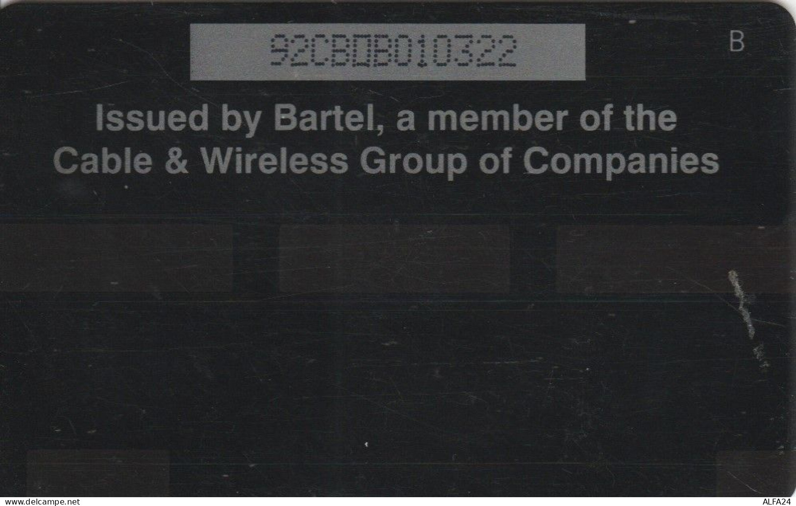 PHONE CARD BARBADOS (E89.6.3 - Barbados (Barbuda)