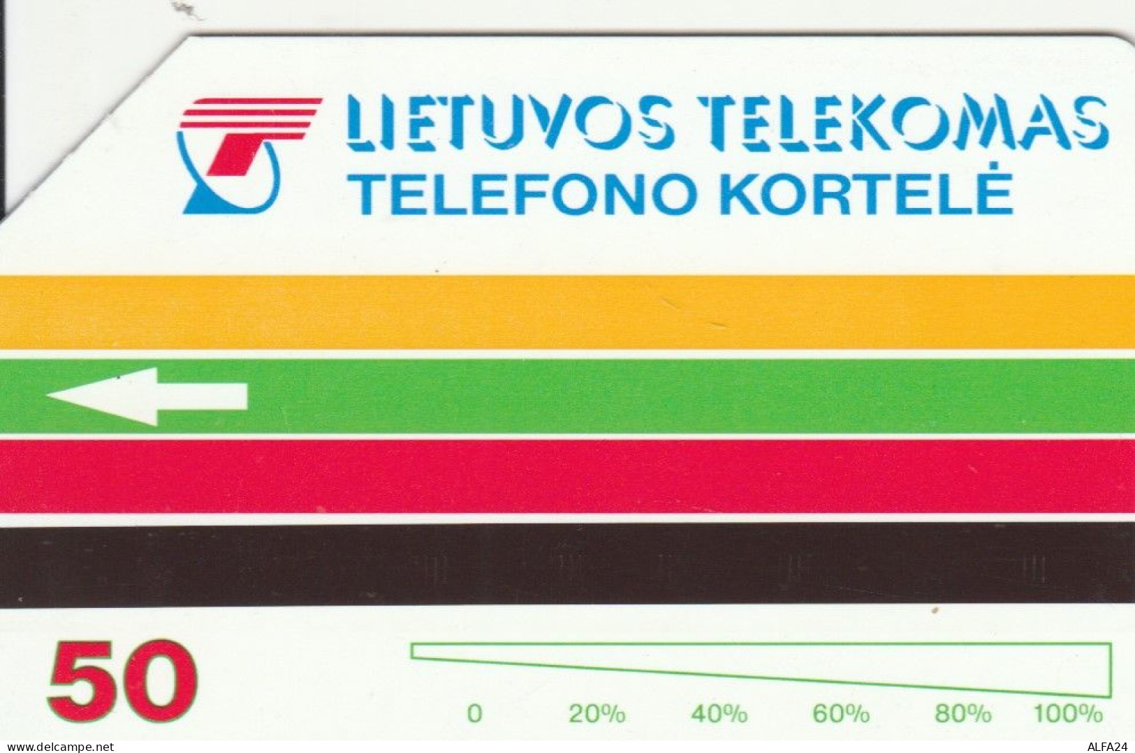 PHONE CARD LITUANIA URMET (E90.15.7 - Lituanie