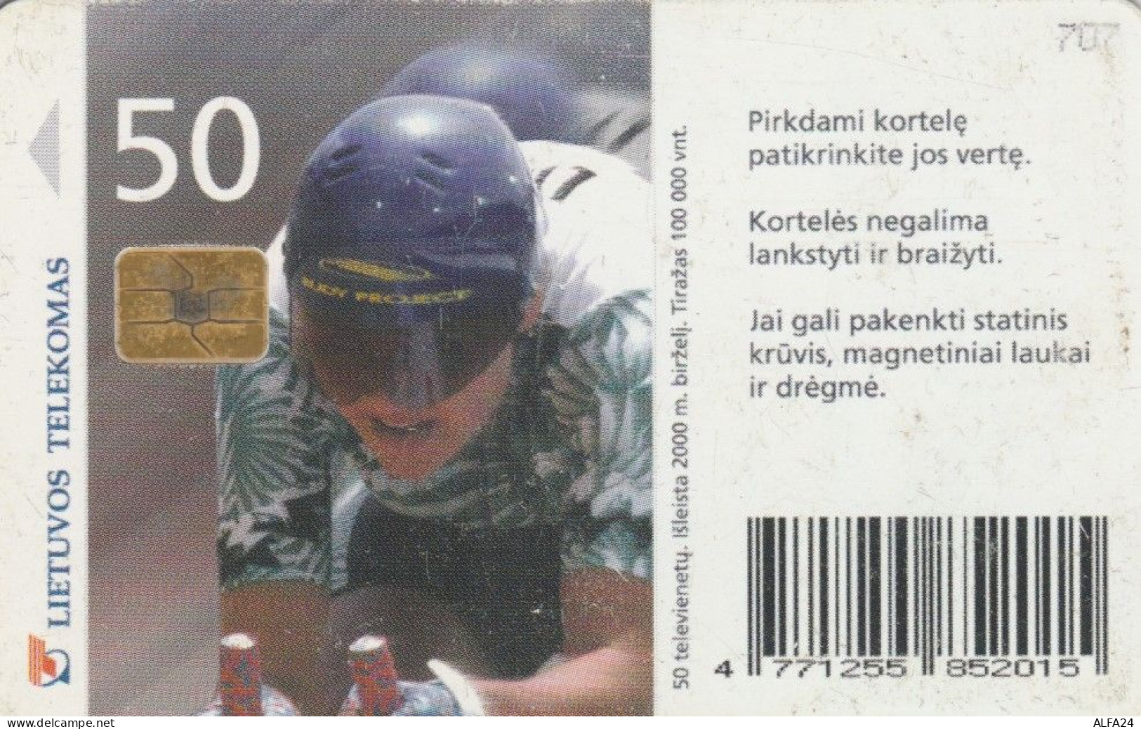 PHONE CARD LITUANIA  (E90.9.5 - Lithuania