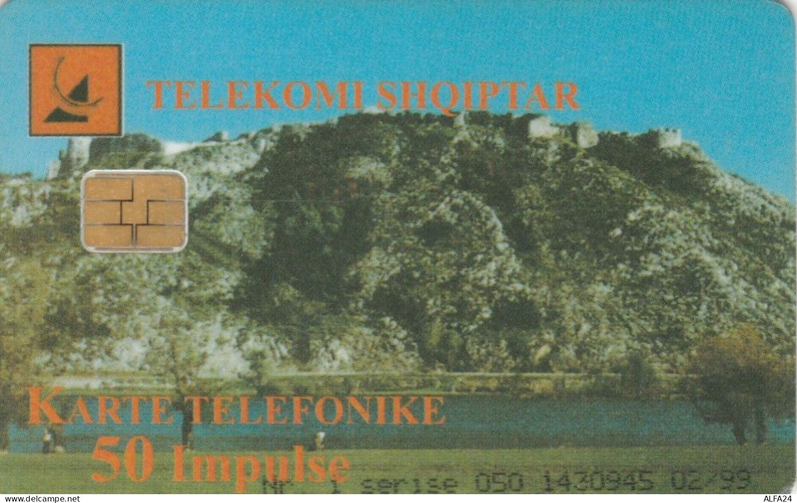 PHONE CARD ALBANIA  (E90.7.6 - Albanië