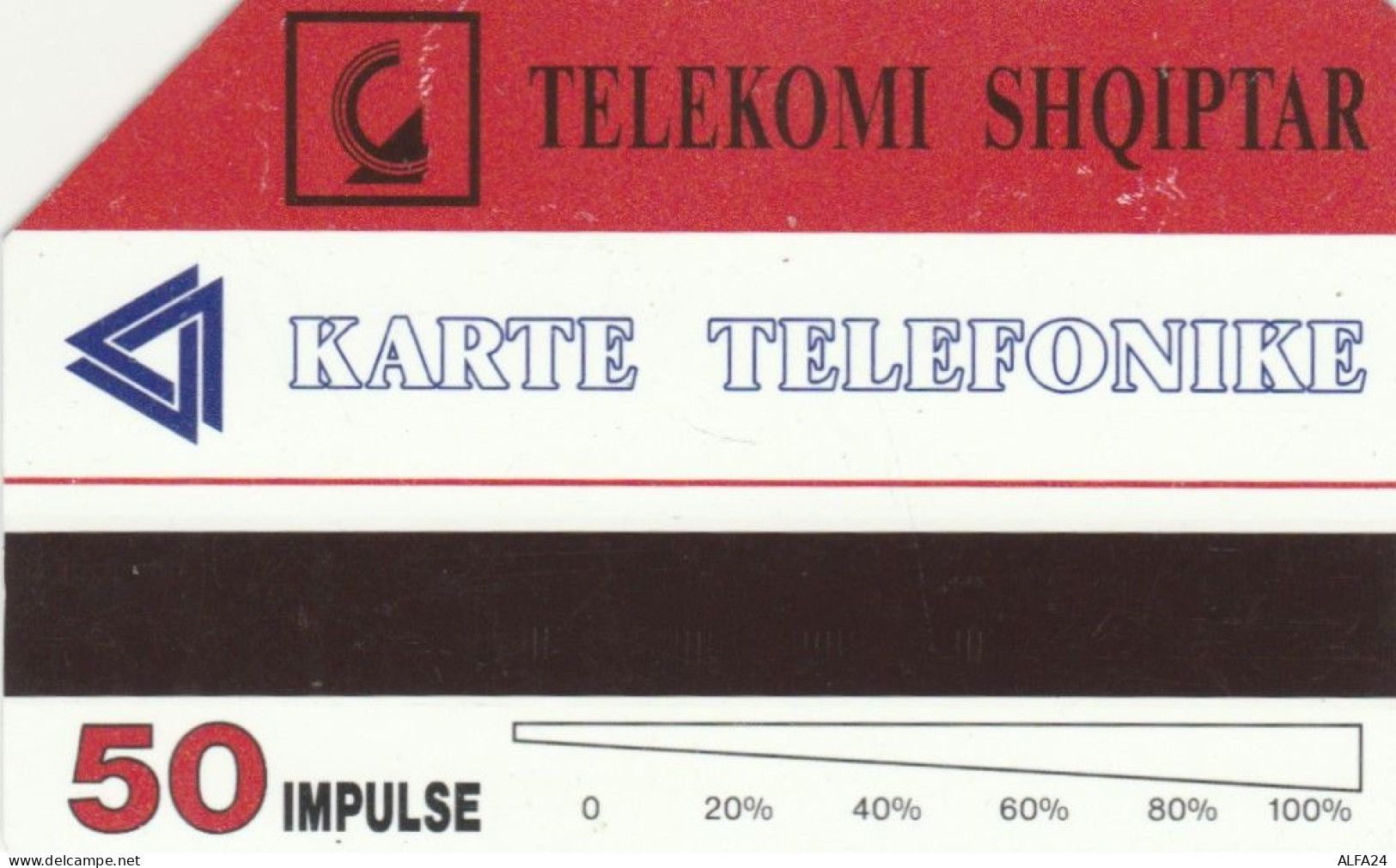 PHONE CARD ALBANIA URMET (E90.7.4 - Albanie