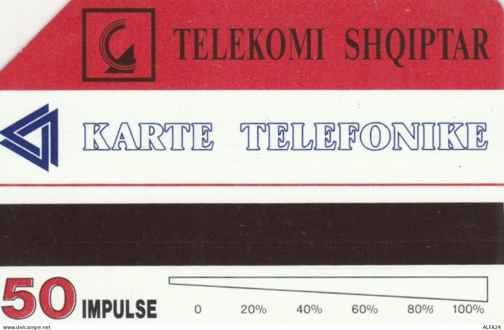 PHONE CARD ALBANIA URMET (E90.7.3 - Albanië