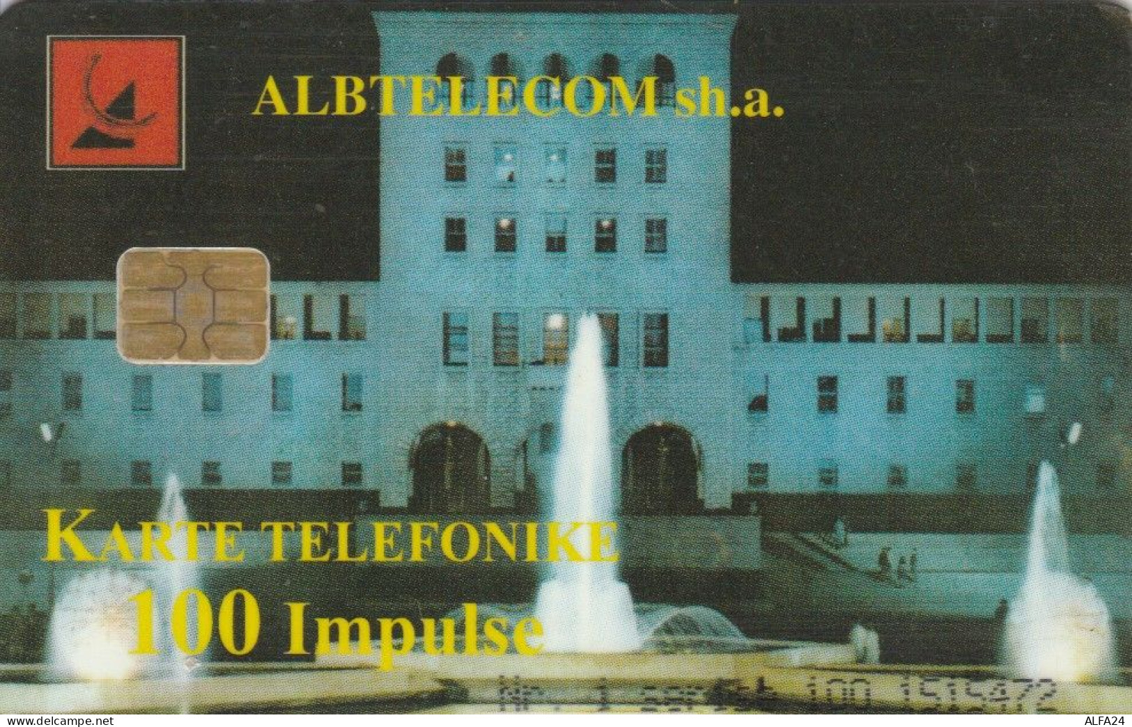 PHONE CARD ALBANIA  (E90.6.7 - Albanien
